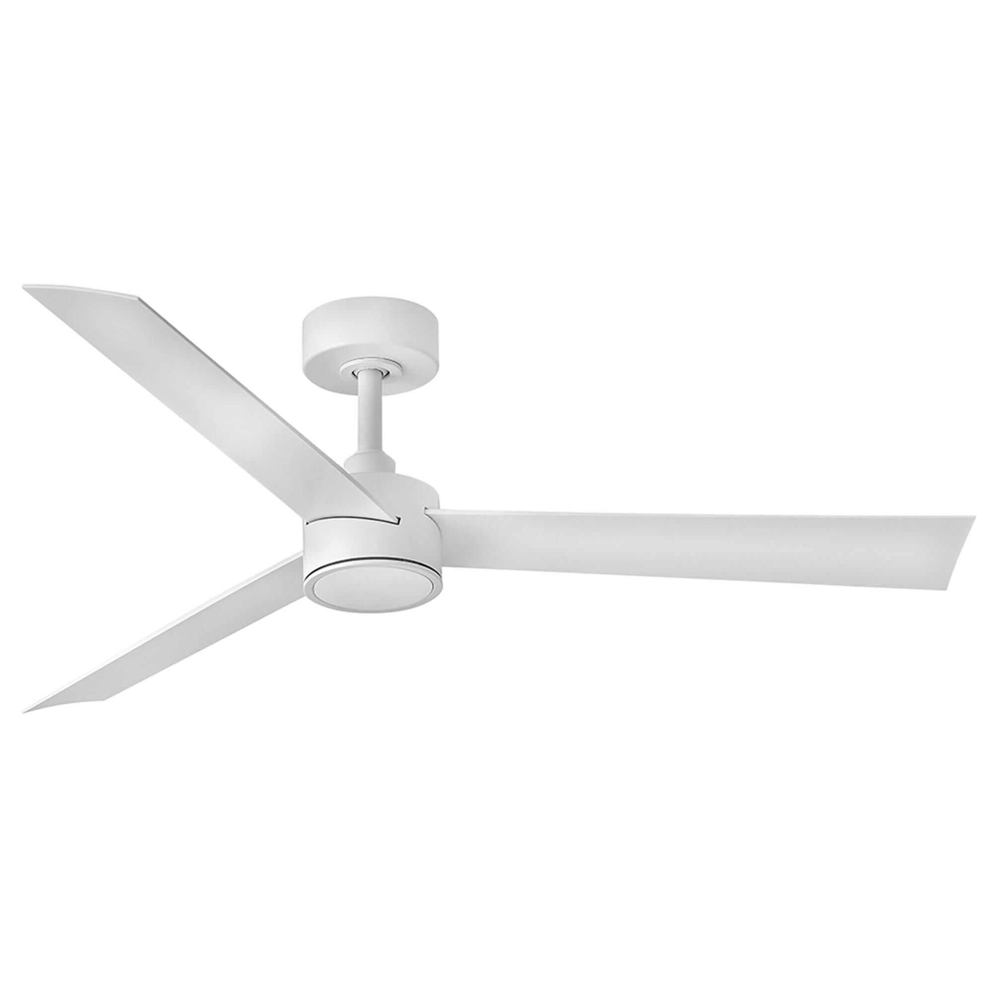 Speck 52 Inch Flush Mount Fan with Light Kit,