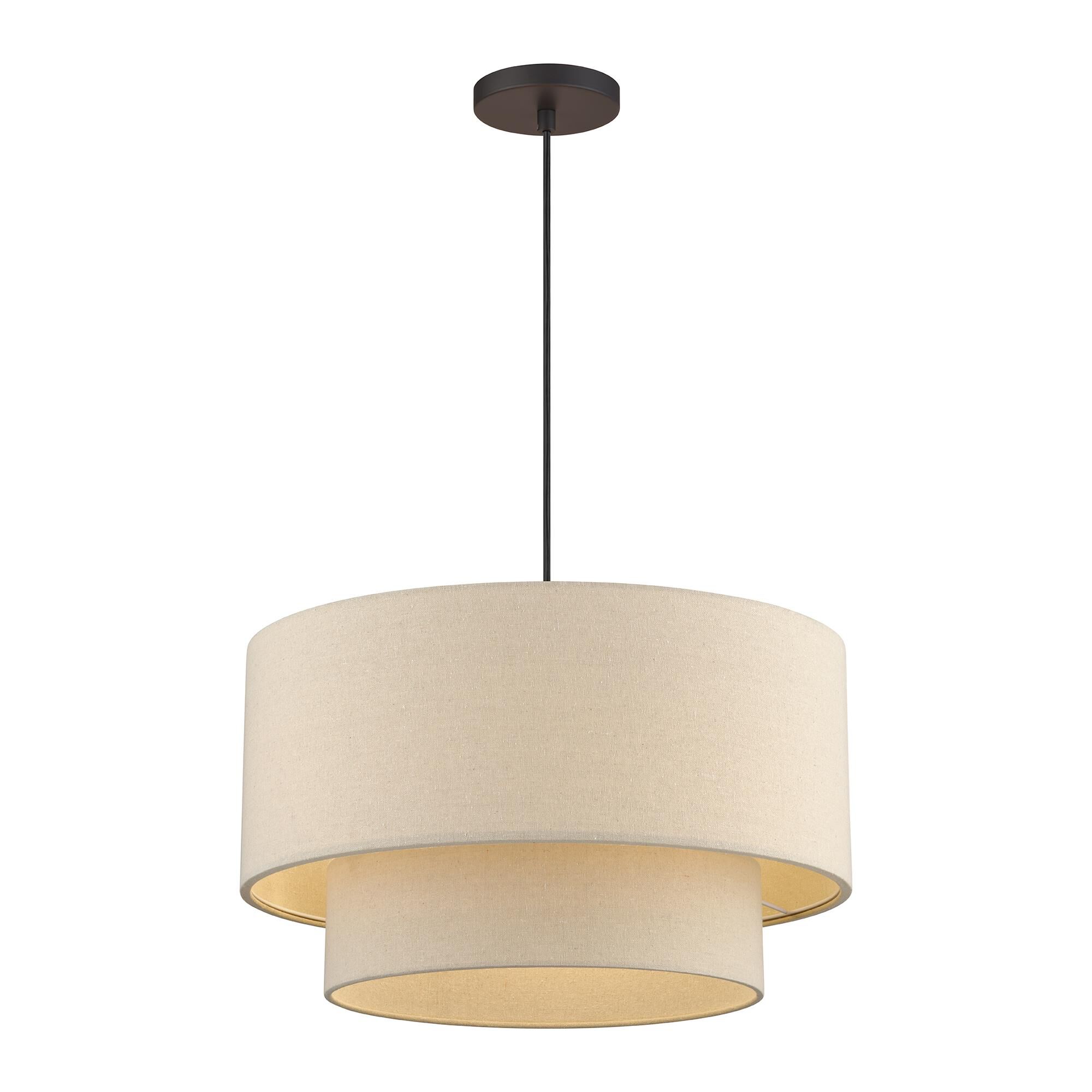 Bellingham 20 Inch Large Pendant by Livex Lighting