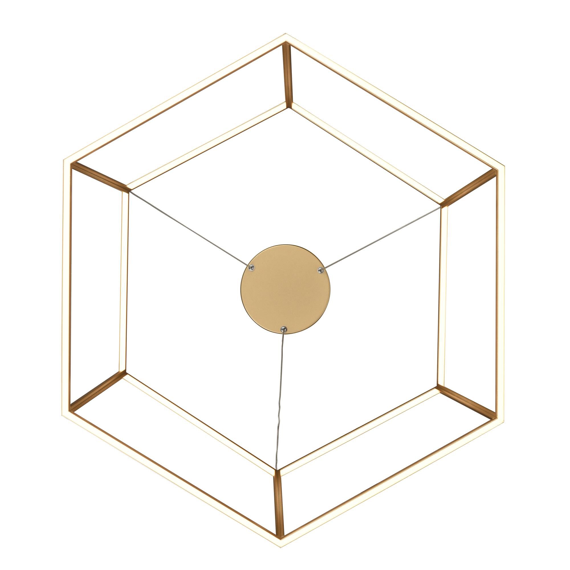 Shown in Gold finish