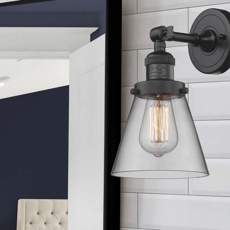 Bruno Marashlian Small Cone 10 Inch Wall Sconce by Innovations Lighting