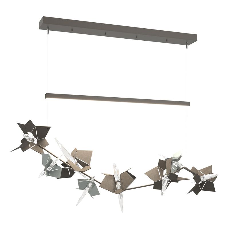 Belladonna Medium Linear Chandelier by Hubbardton Forge