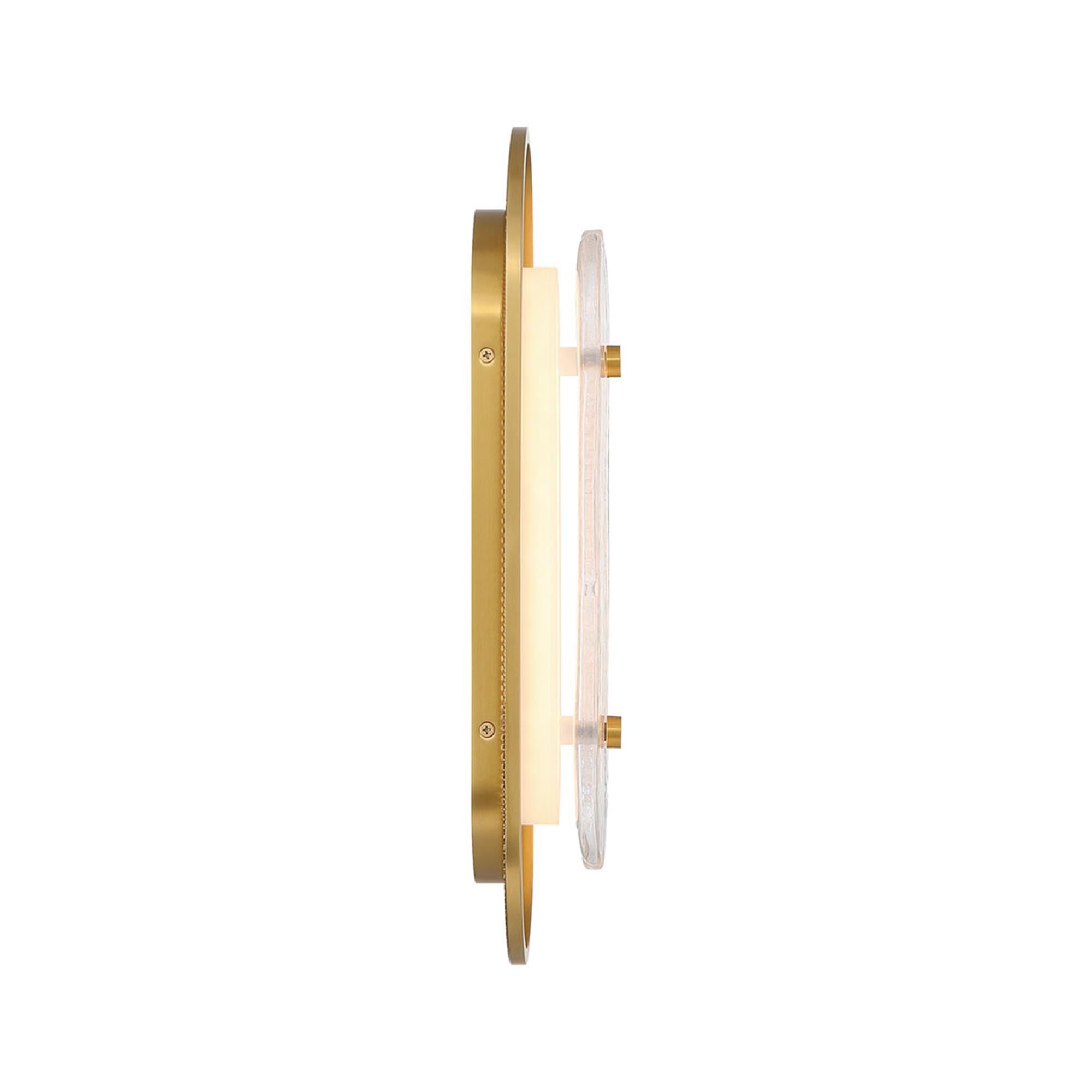 Shown in Gold finish and Silver glass