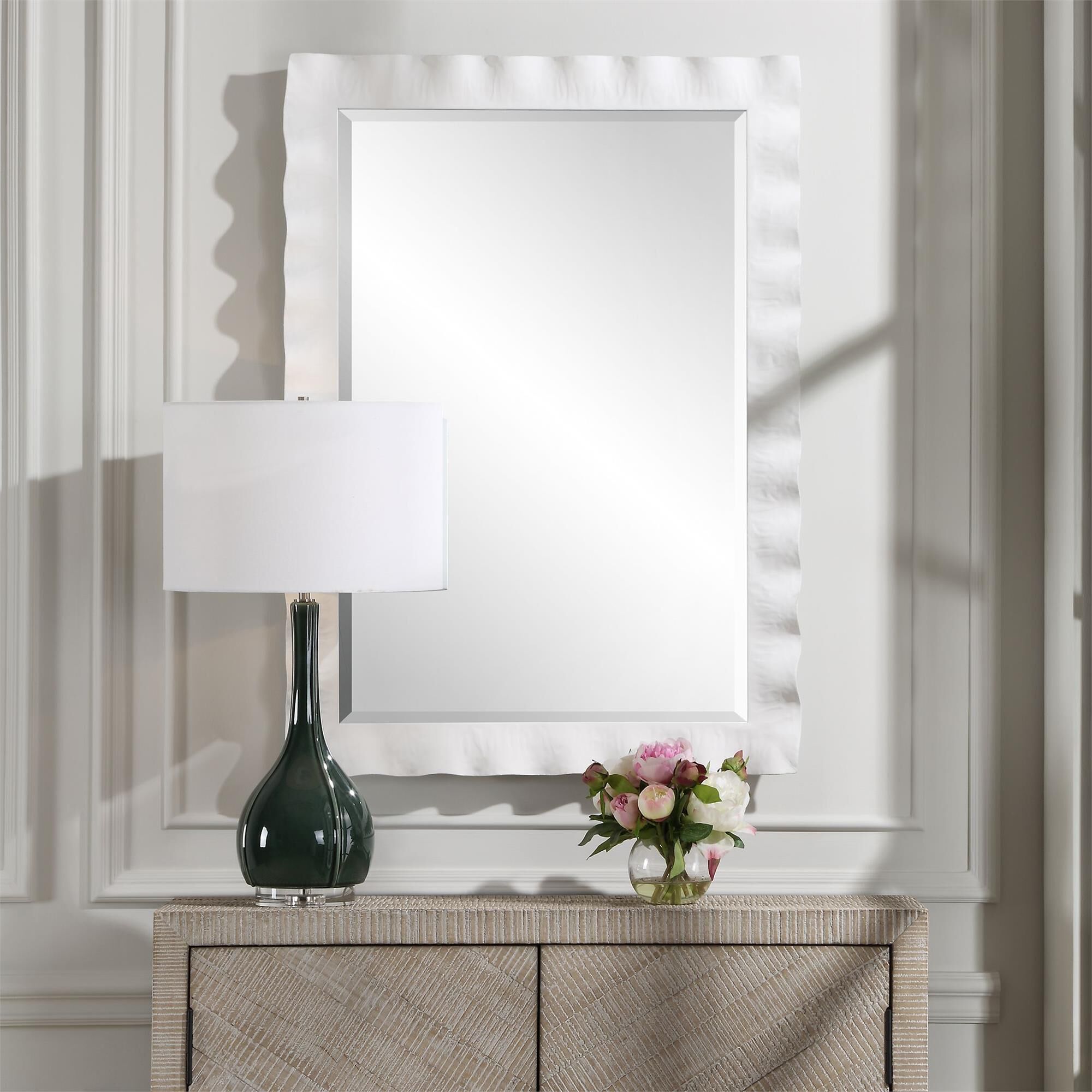 Shown in White  finish