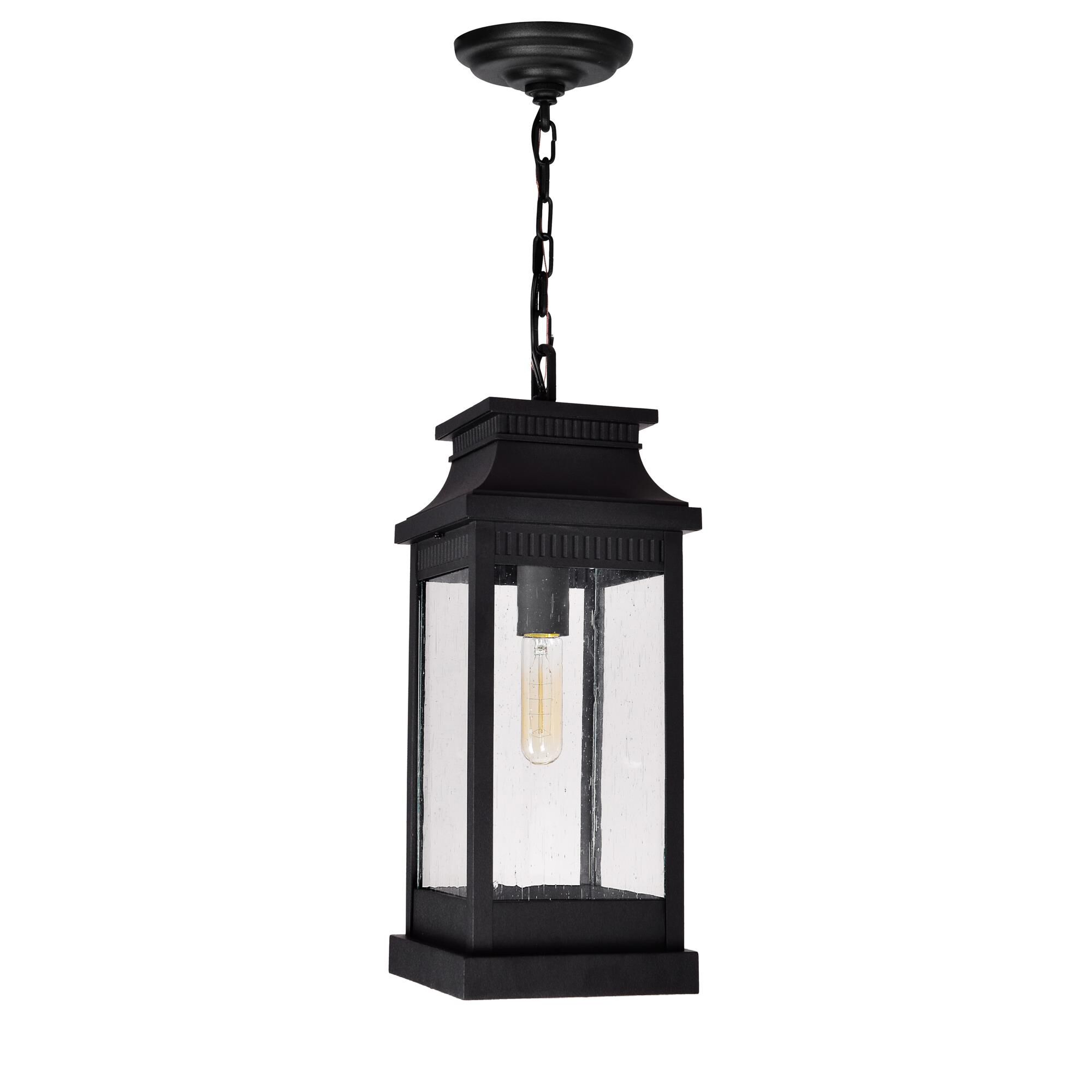 CWI Lighting Milford 18 Inch Tall Outdoor Hanging Lantern