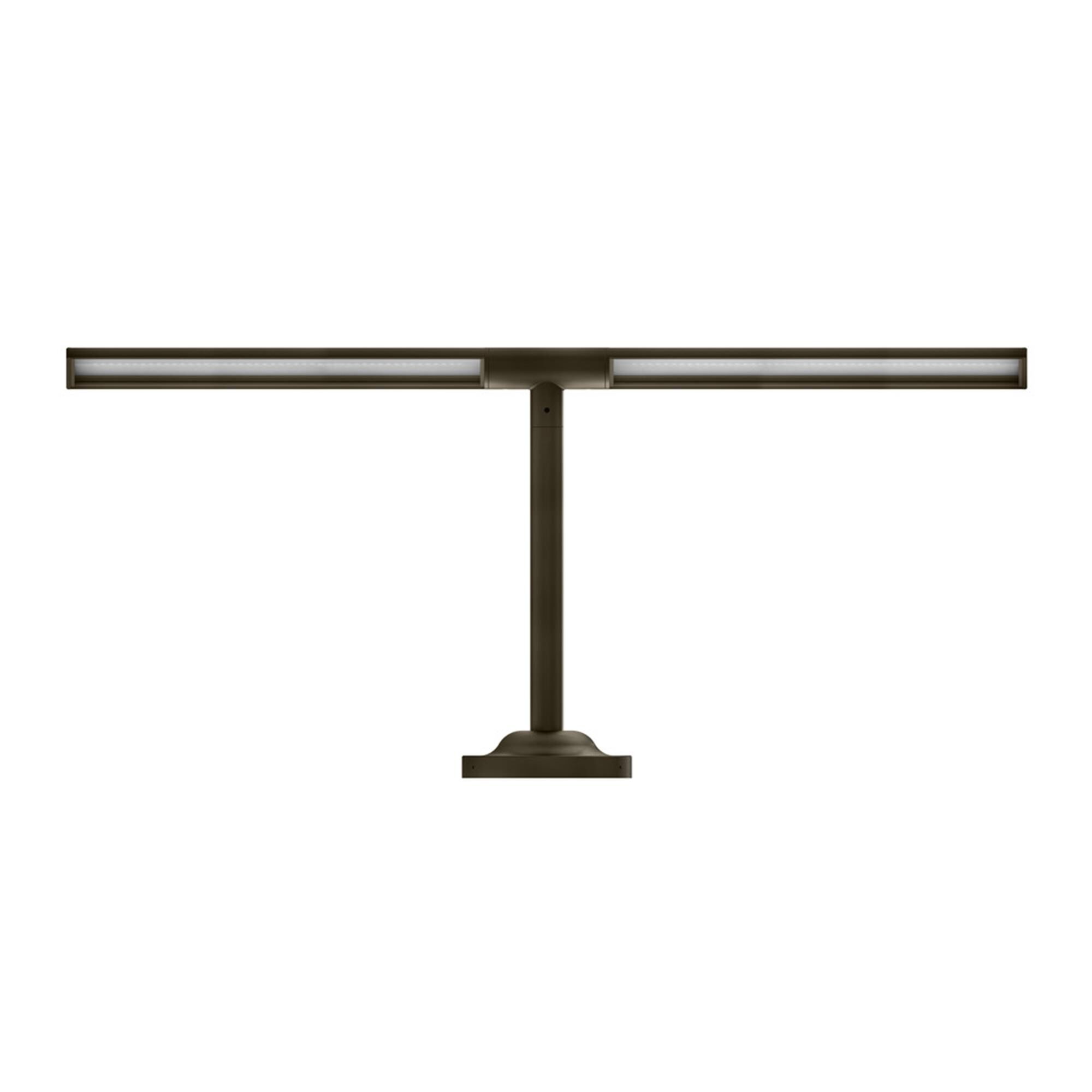 Shown in Museum Bronze finish and Clear glass