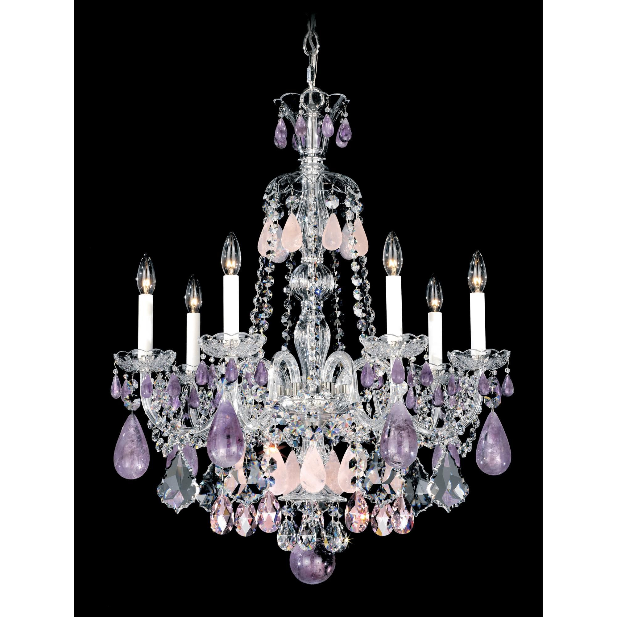 Hamilton Rock Crystal Chandelier by Schonbek