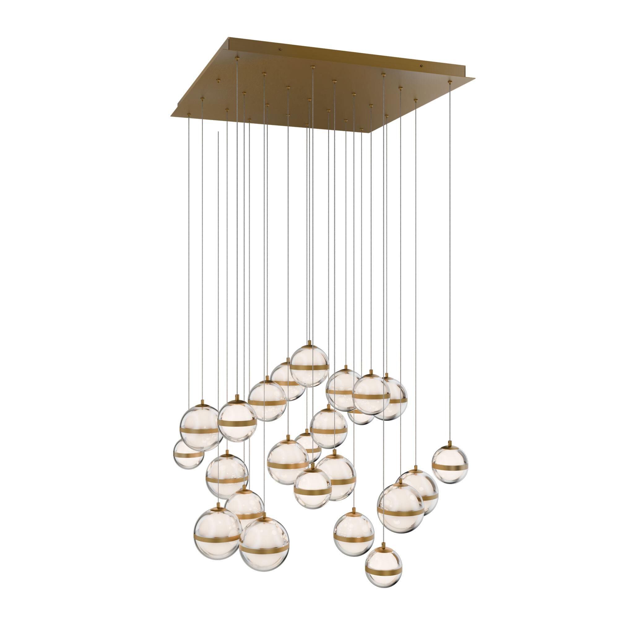 Cyllindra 29 Inch Multi Light Pendant by dweLED