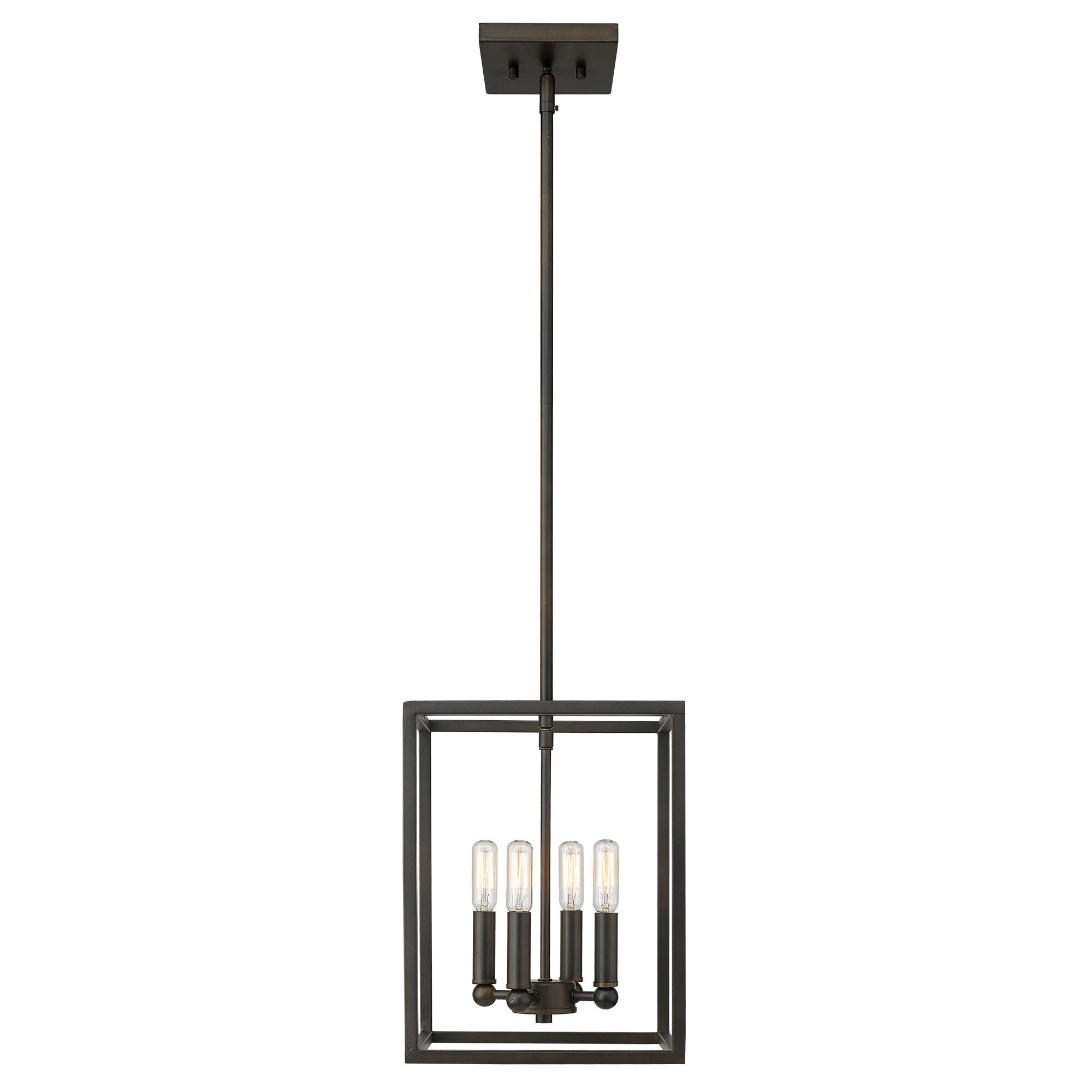 Shown in Oil-Rubbed Bronze finish and -- glass and -- shade