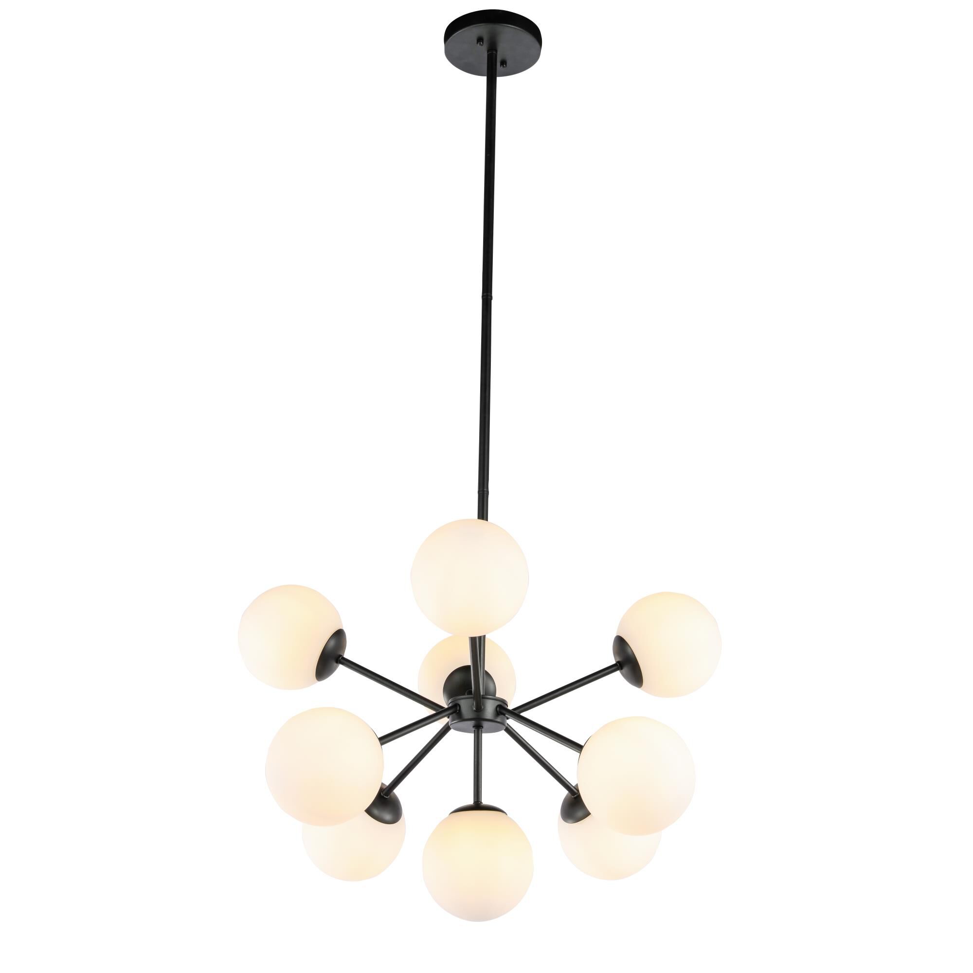 Jupiter 26 Inch Large Pendant by Elegant Lighting