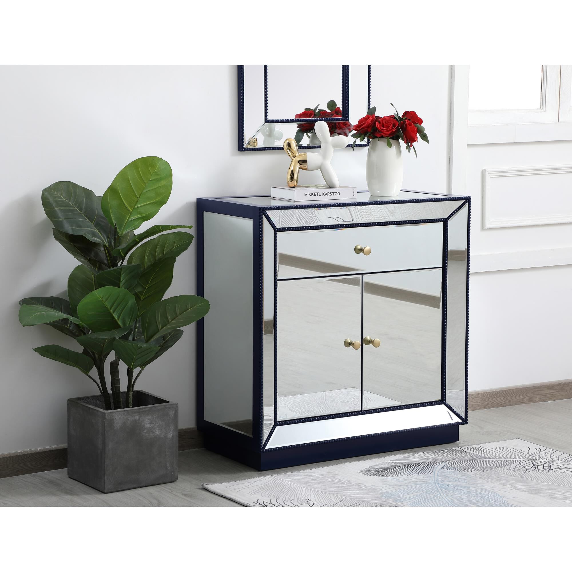 Remi End Table by Elegant Decor