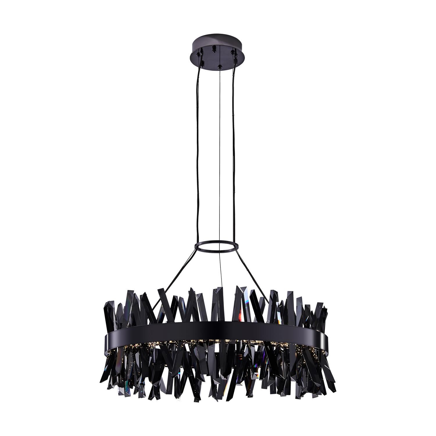 Glacier 32 Inch Chandelier by Allegri