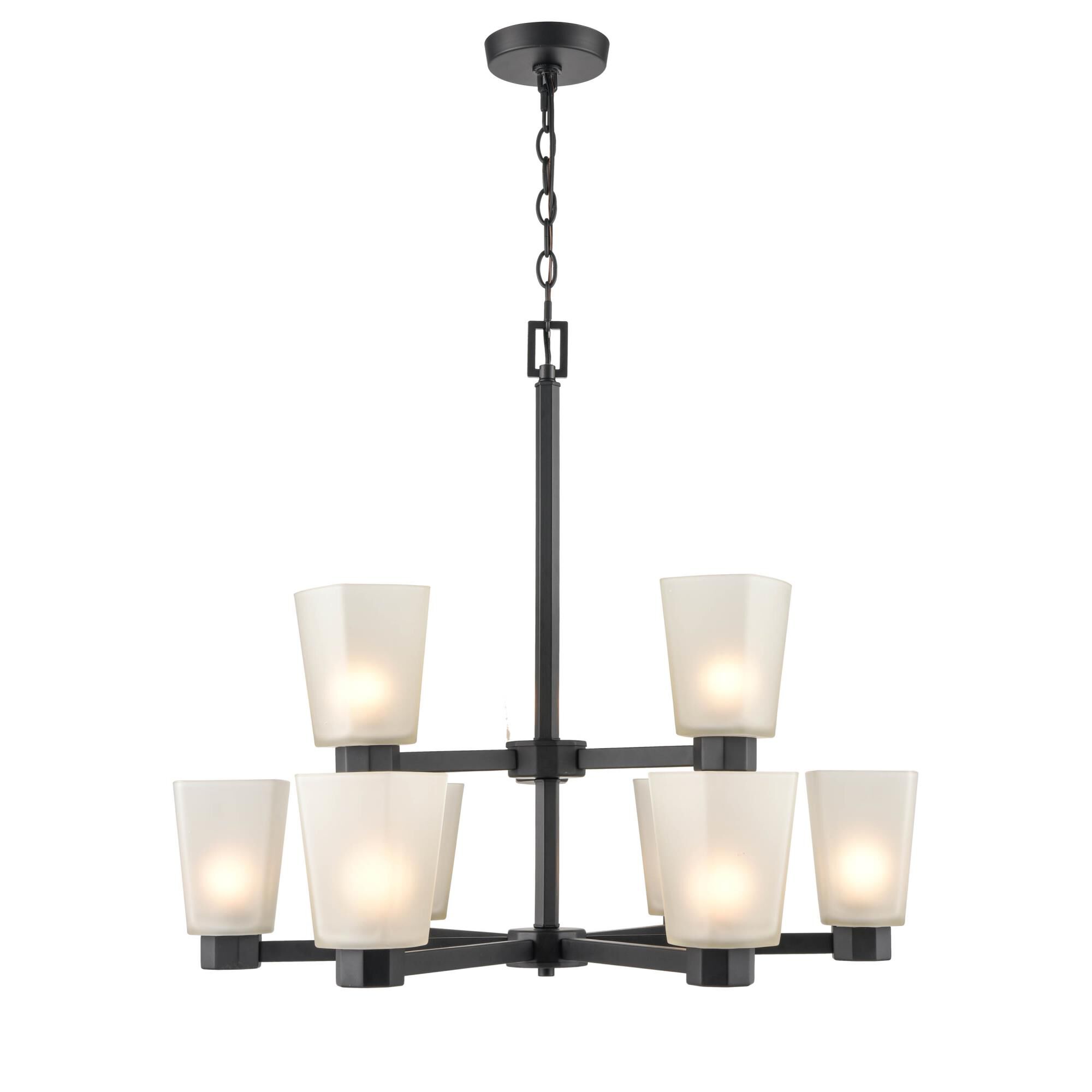 Coley 27 Inch 9 Light Chandelier by Millennium Lighting