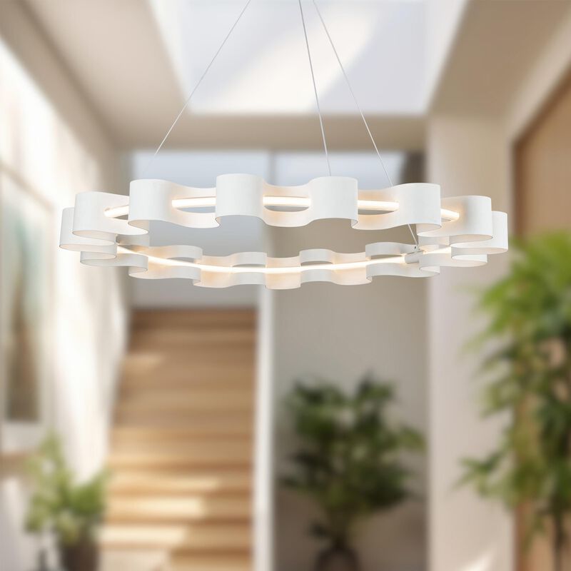 Nami 33 Inch Chandelier Kuzco Lighting
