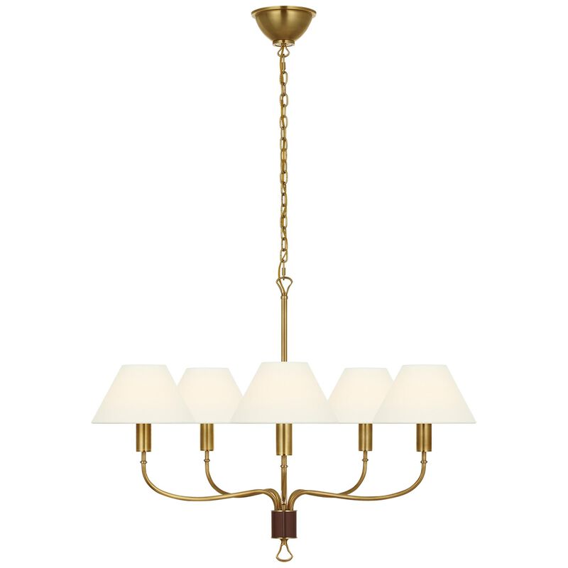 Amber Lewis Griffin 31 Inch Chandelier by Visual Comfort Signature Collection