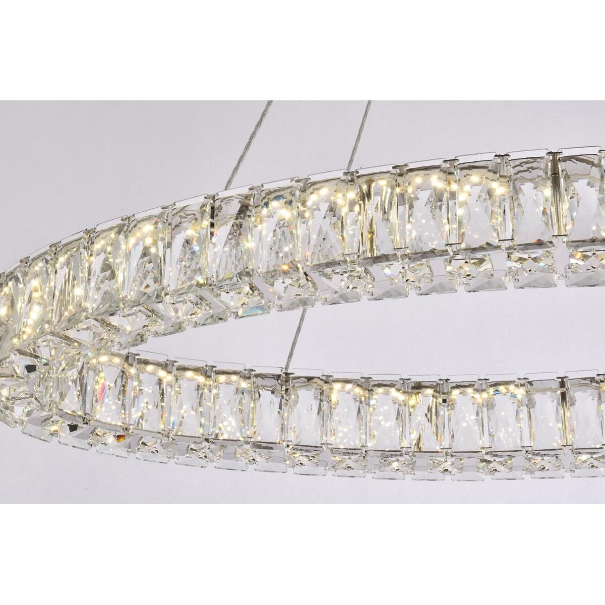 Shown in Chrome finish and Royal Cut Clear crystal