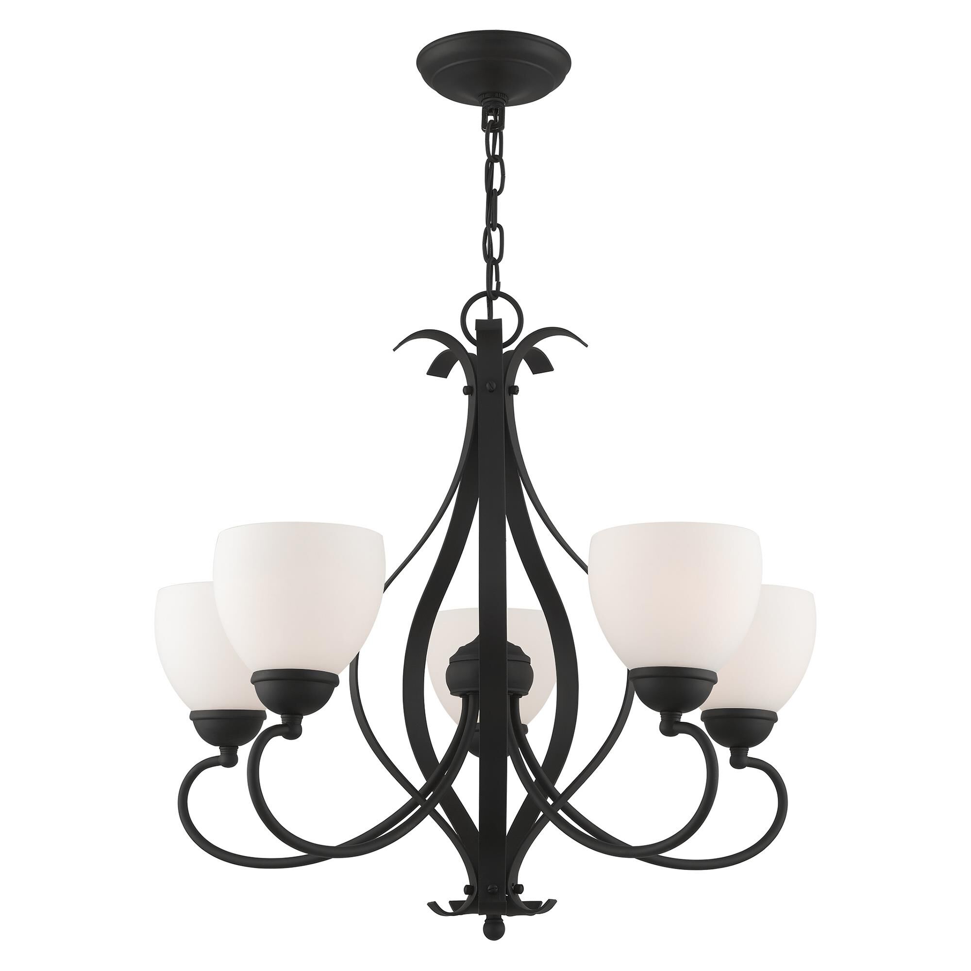 Brookside 26 Inch 5 Light Chandelier by Livex Lighting