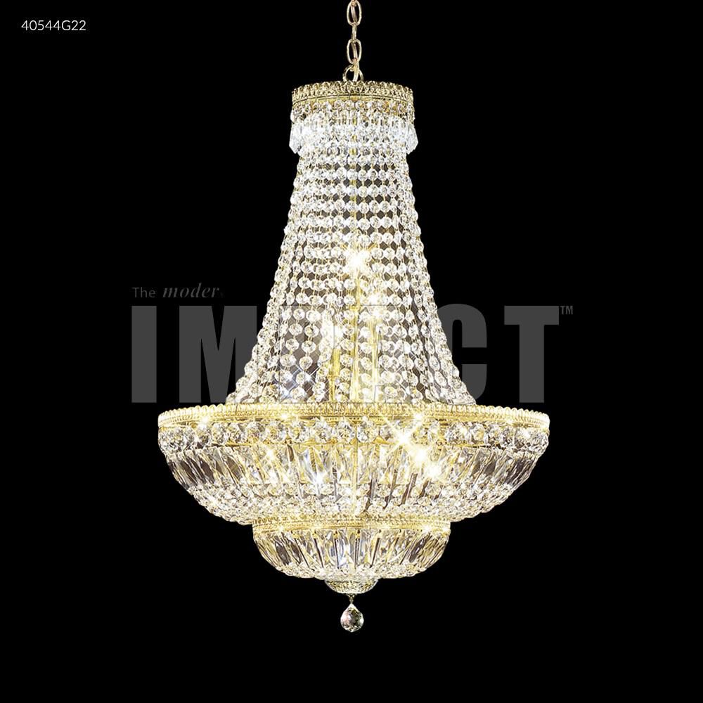 Shown in Royal Gold finish and Imperial Clear crystal