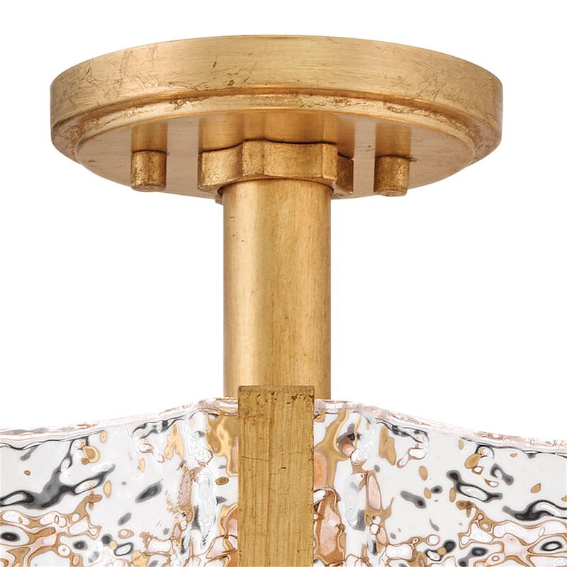 Florian 20 Inch 5 Light Semi Flush Mount by Fredrick Ramond