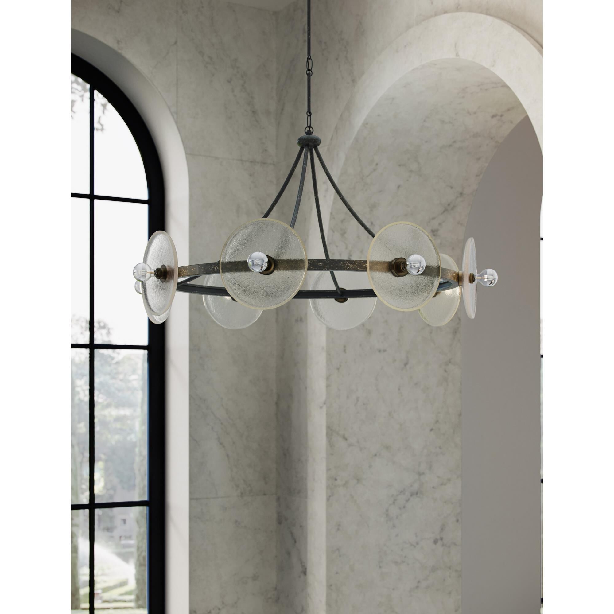 Circumstellar 37 Inch Chandelier by Currey and Company