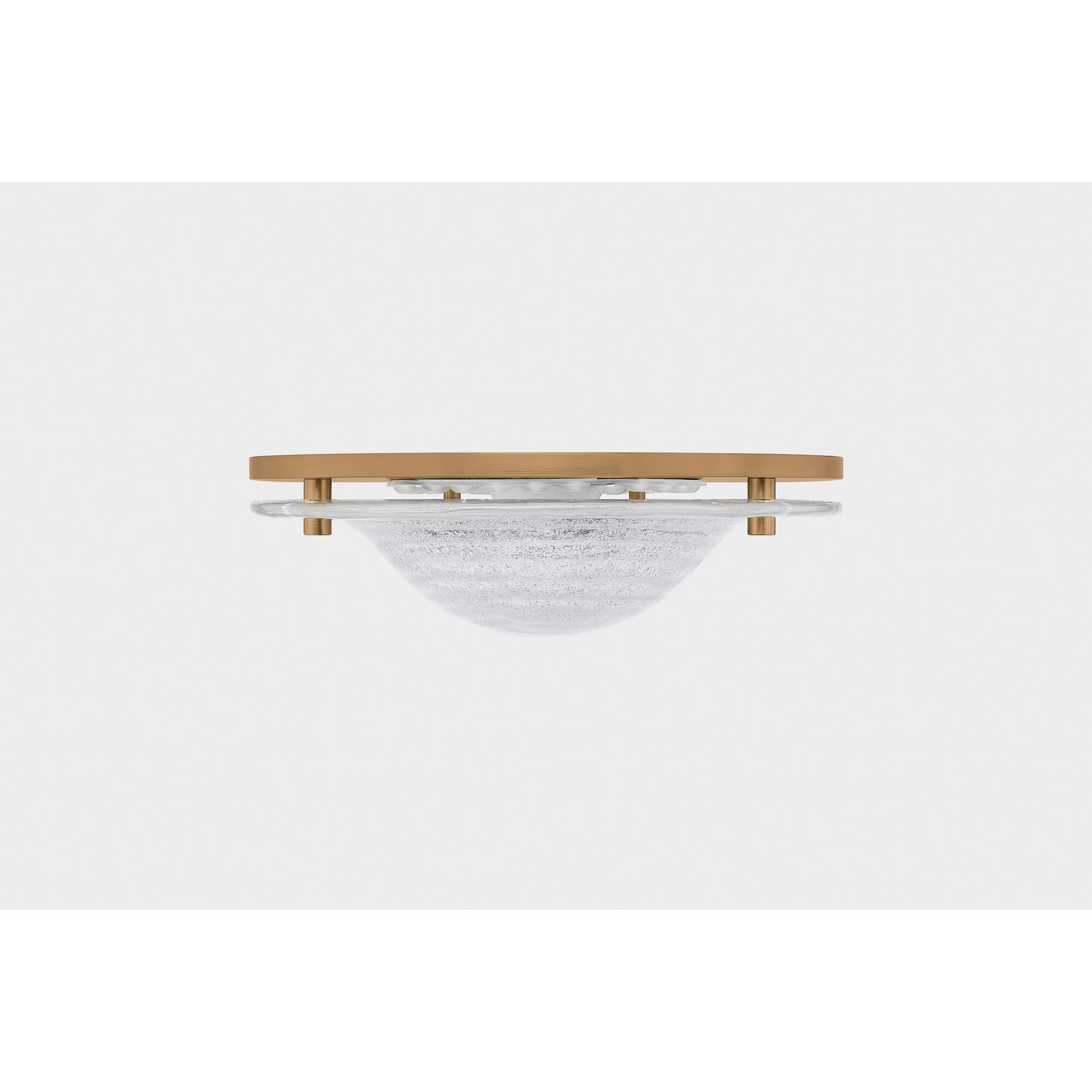 Halston 14 Inch Flush Mount by Troy Lighting