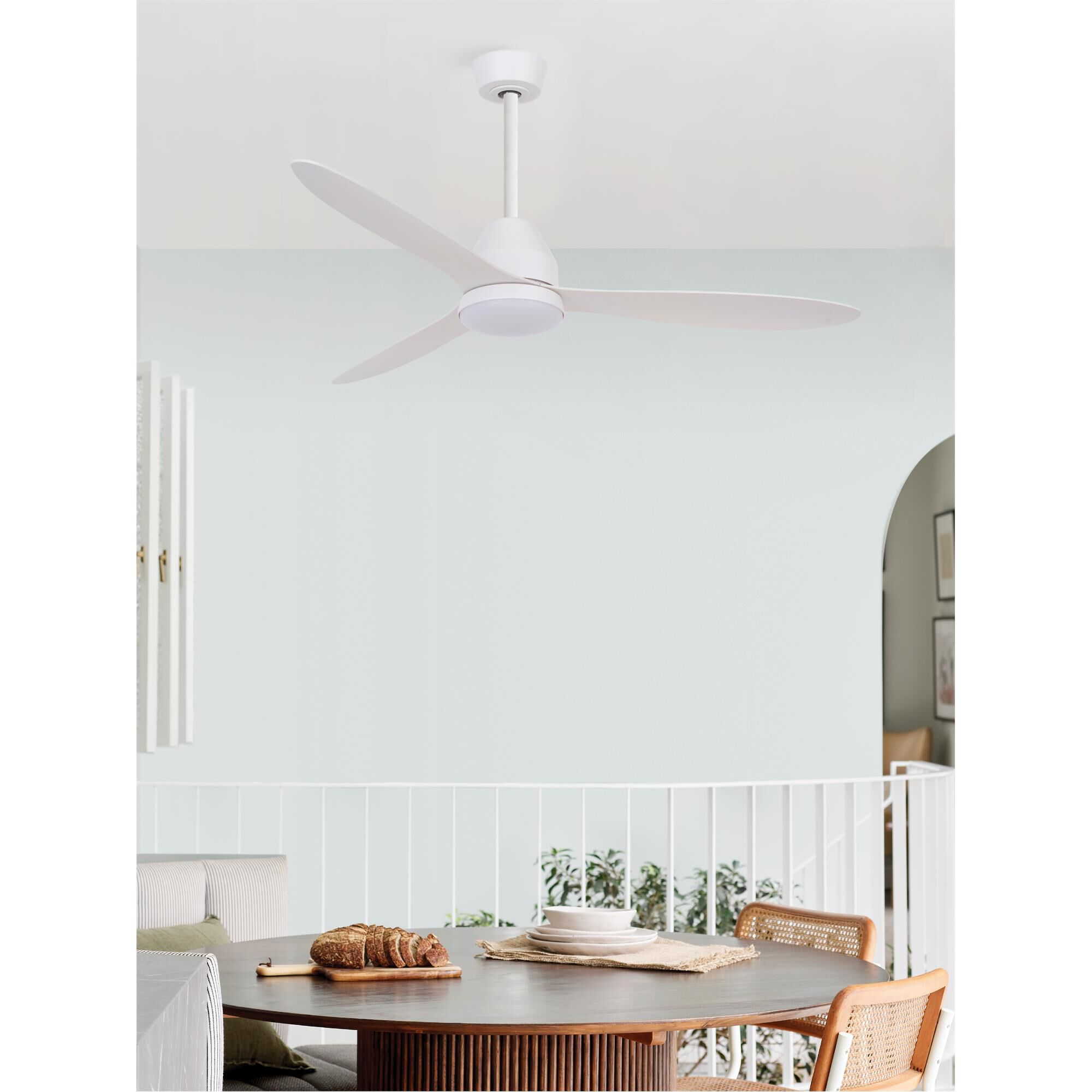 Shown in White finish