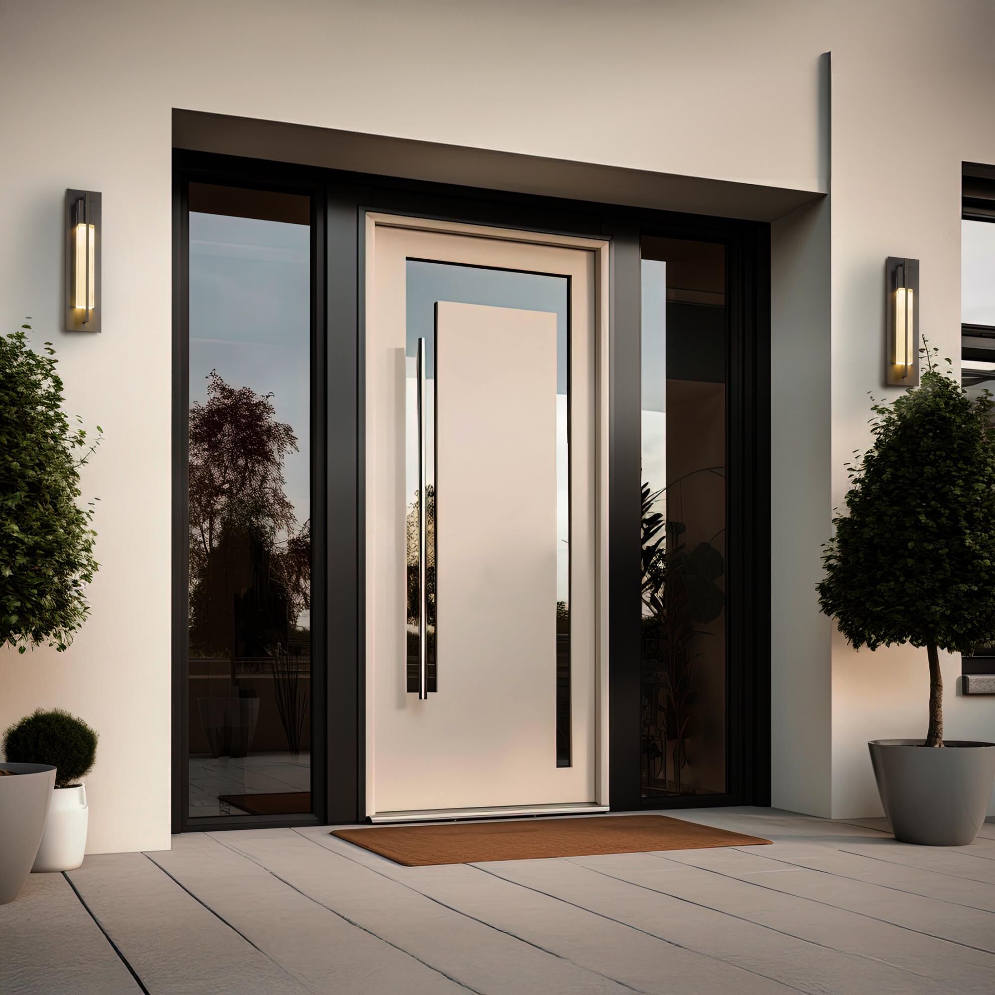 Hubbardton Forge Axis 19 Inch Tall Outdoor Wall Light