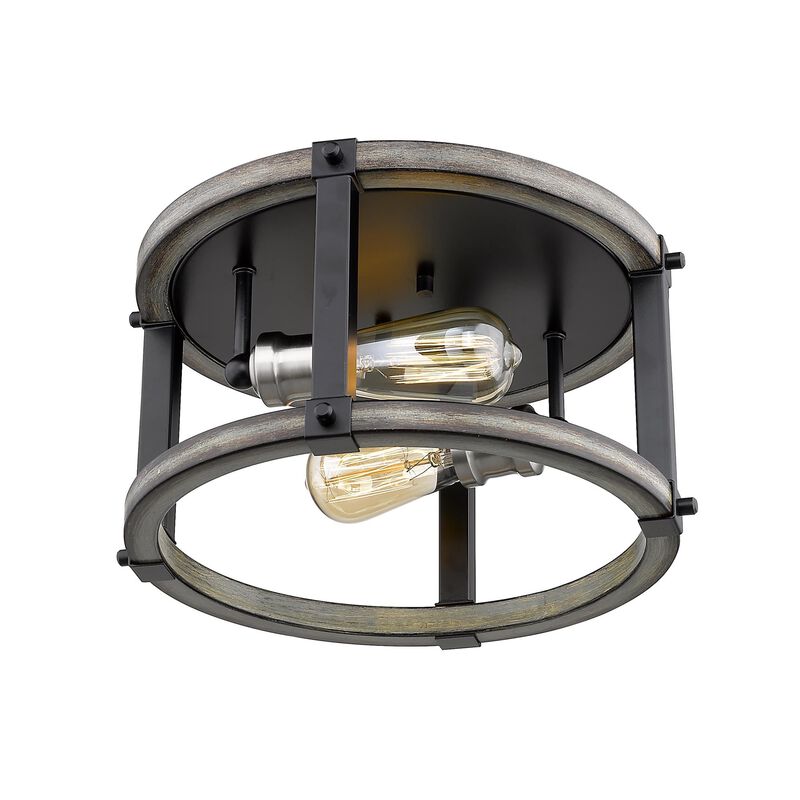 Kirkland 12 Inch 2 Light Flush Mount by Z-Lite