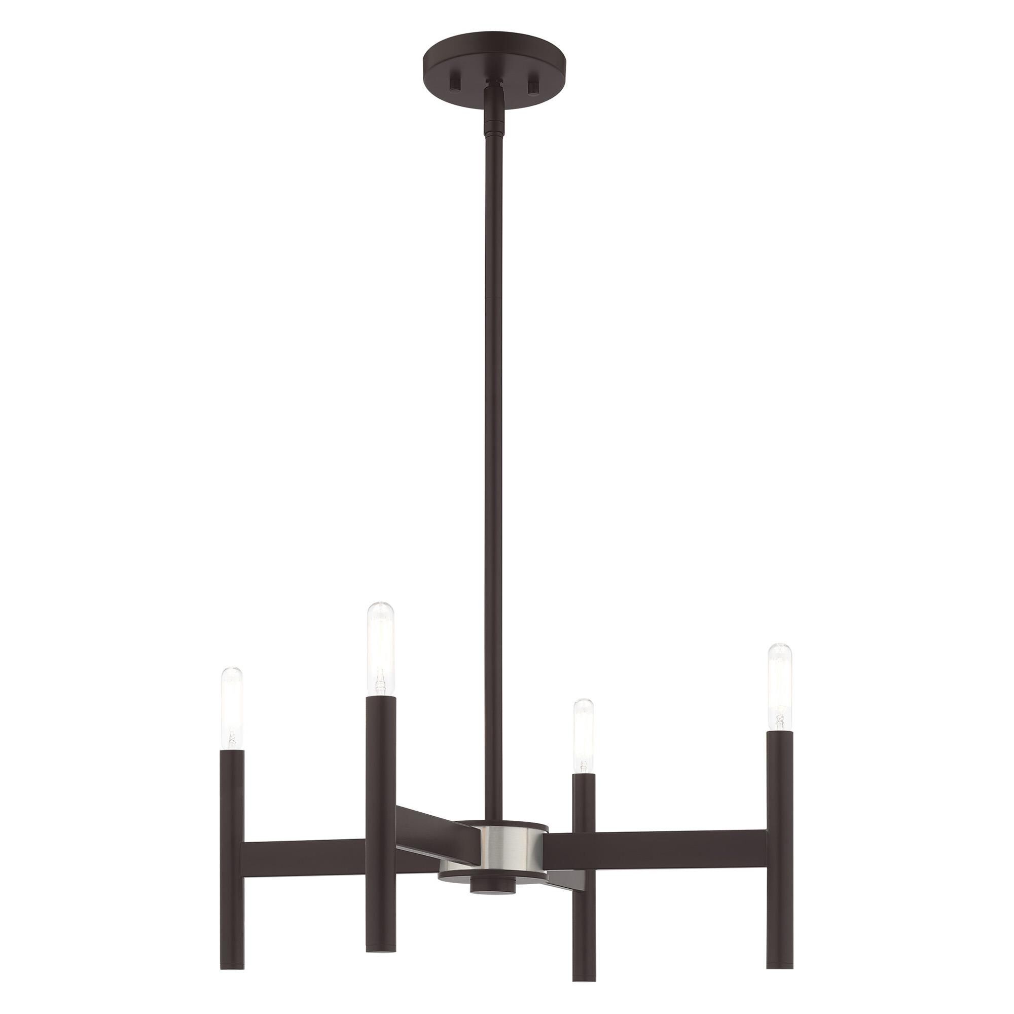 Copenhagen 4 Light Mini Chandelier by Livex Lighting