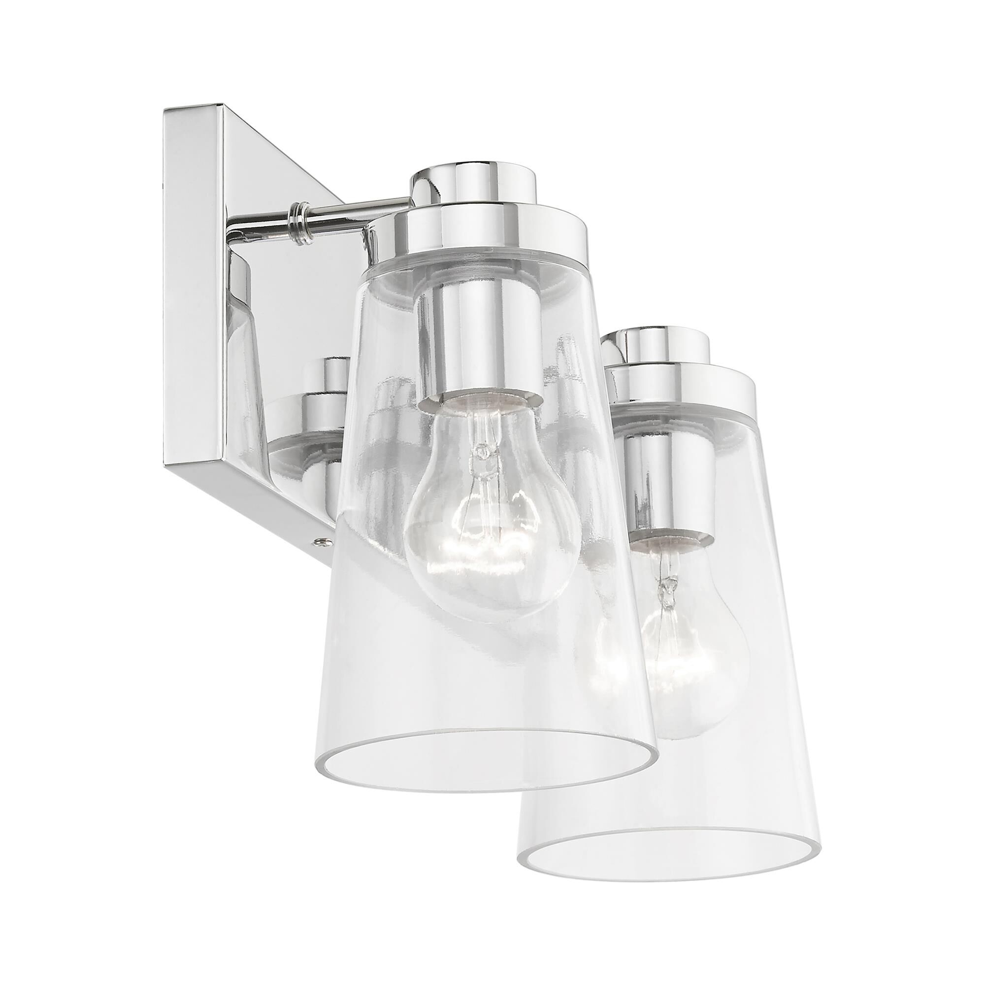 Cityview 14 Inch 2 Light Bath Vanity Light by Livex Lighting