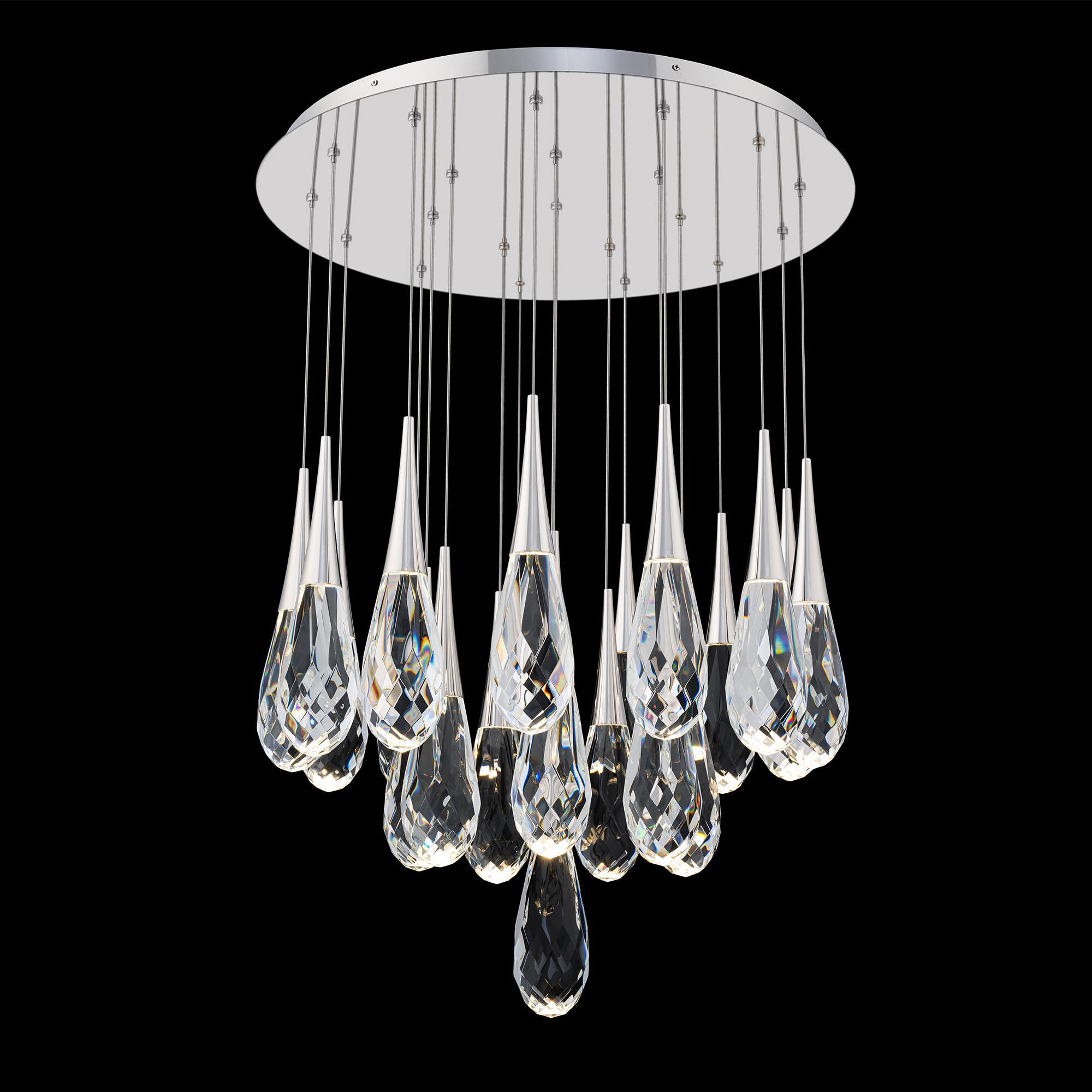 Hibiscus Multi Light Pendant by Schonbek Beyond