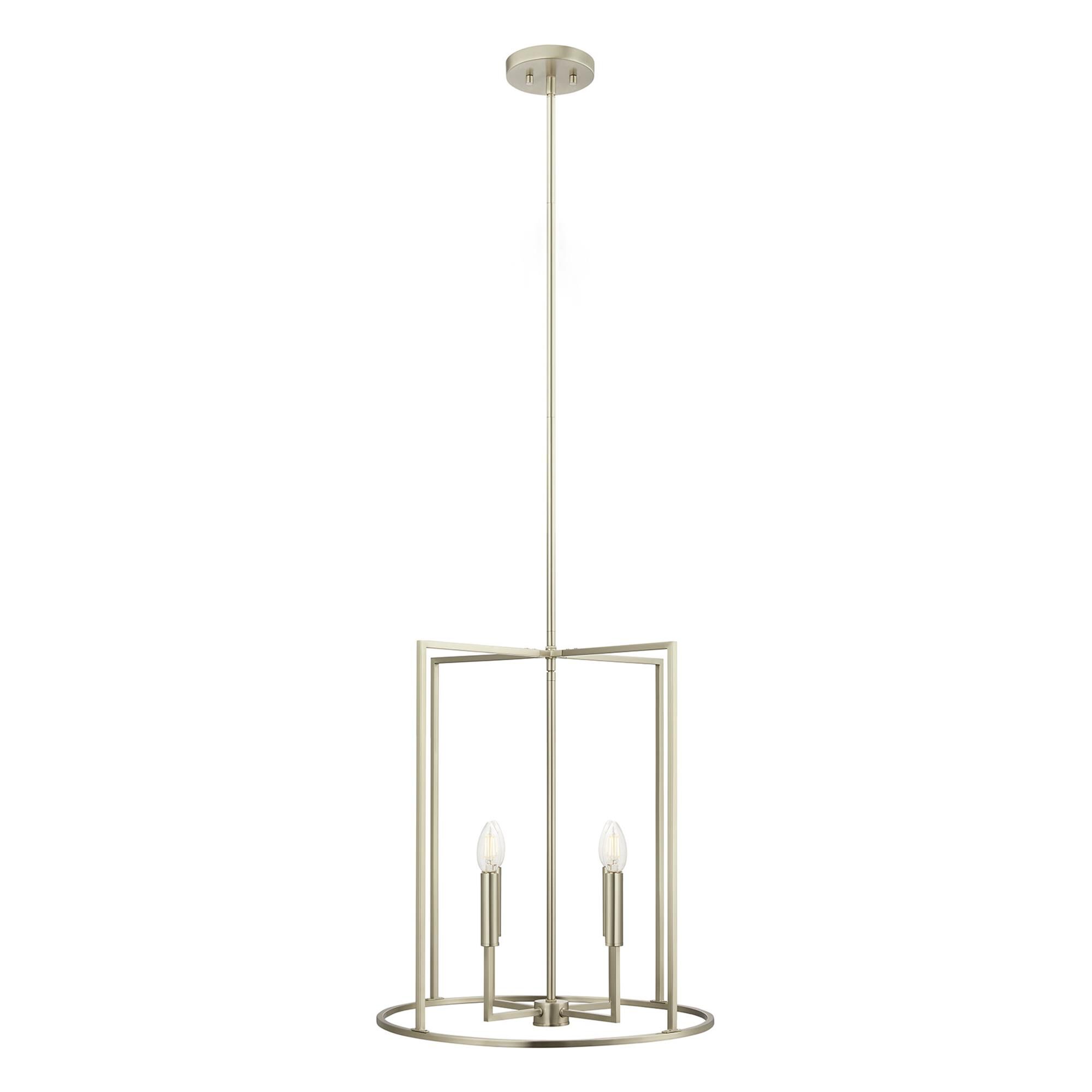 Shown in Brushed Nickel finish