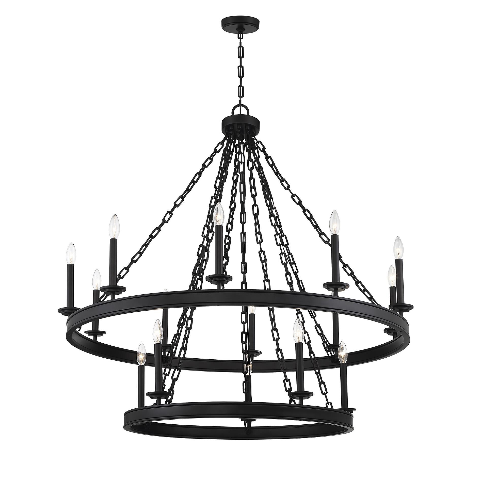 Seville 45 Inch 15 Light Chandelier by Savoy House