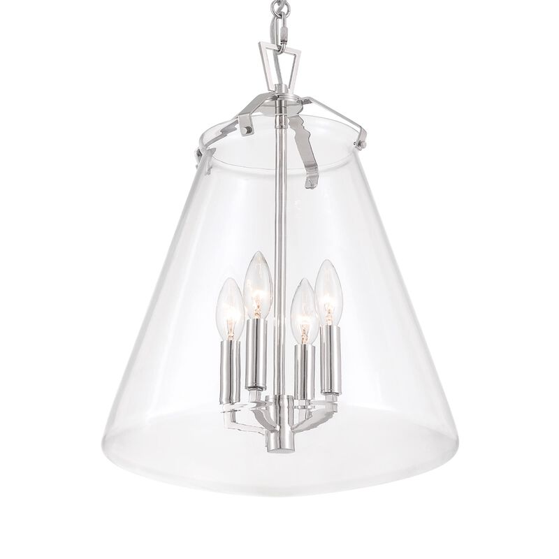 Voss 15 Inch Large Pendant by Crystorama