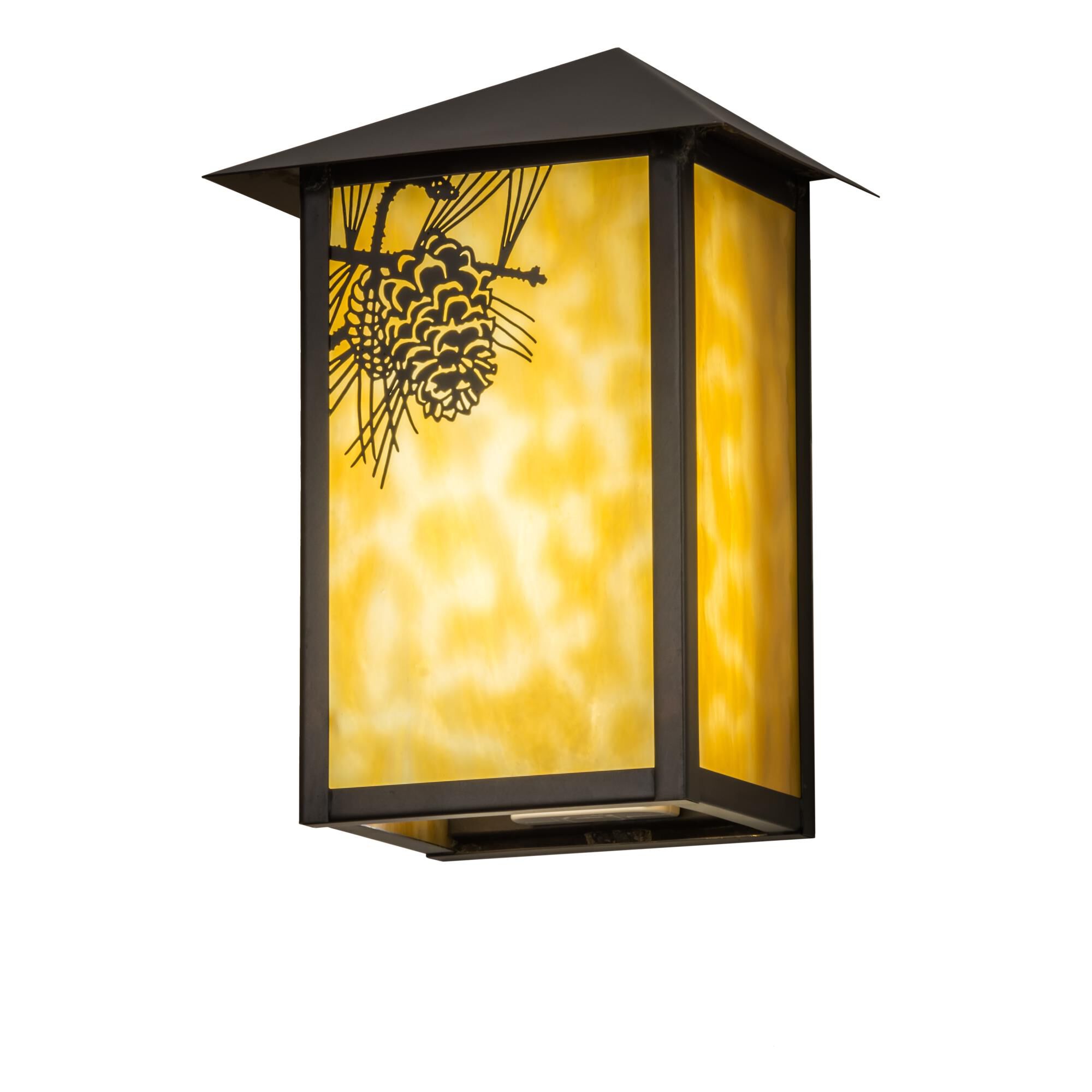 Seneca Winter Pine 9 Inch LED Wall Sconce by Meyda Lighting