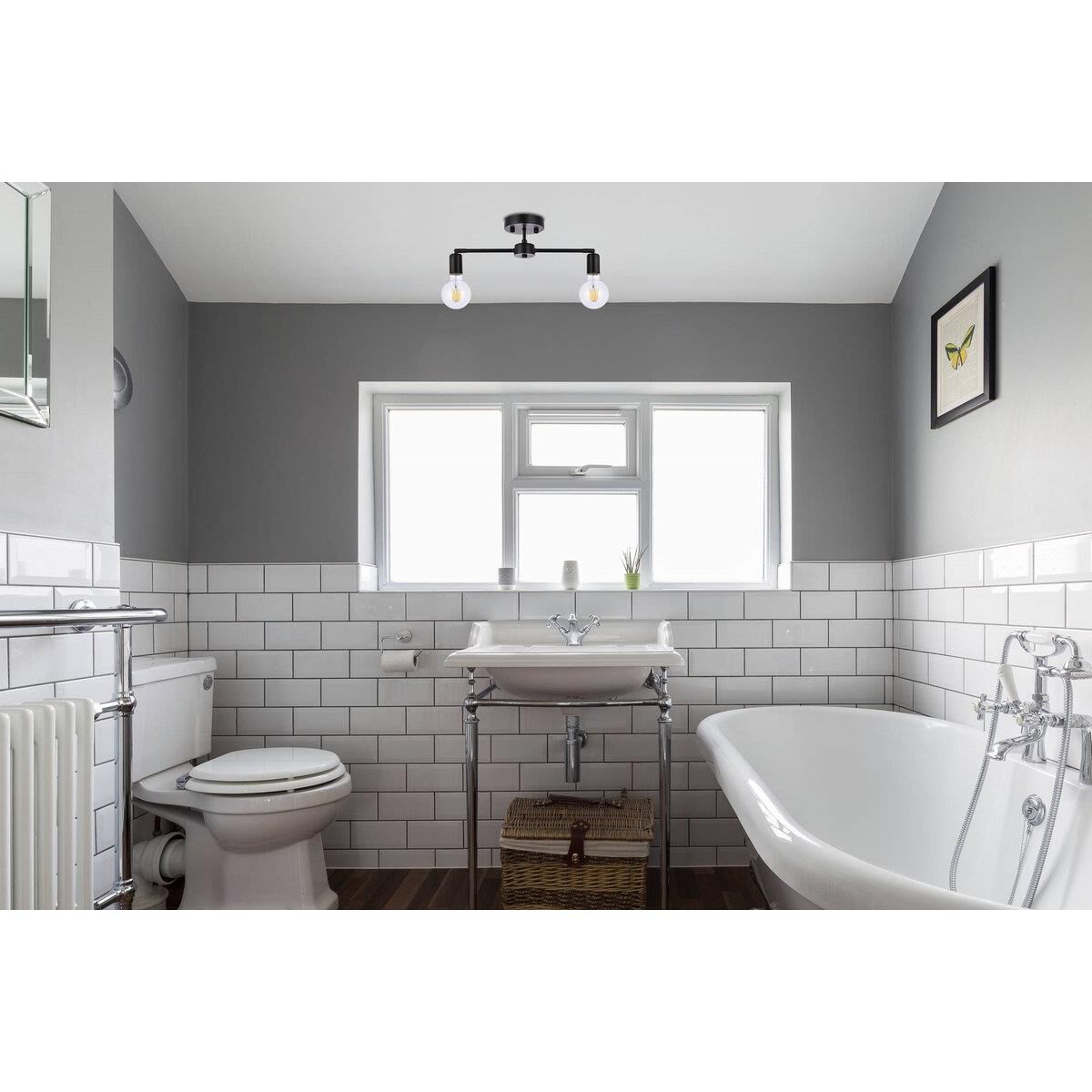 Shown in Black finish