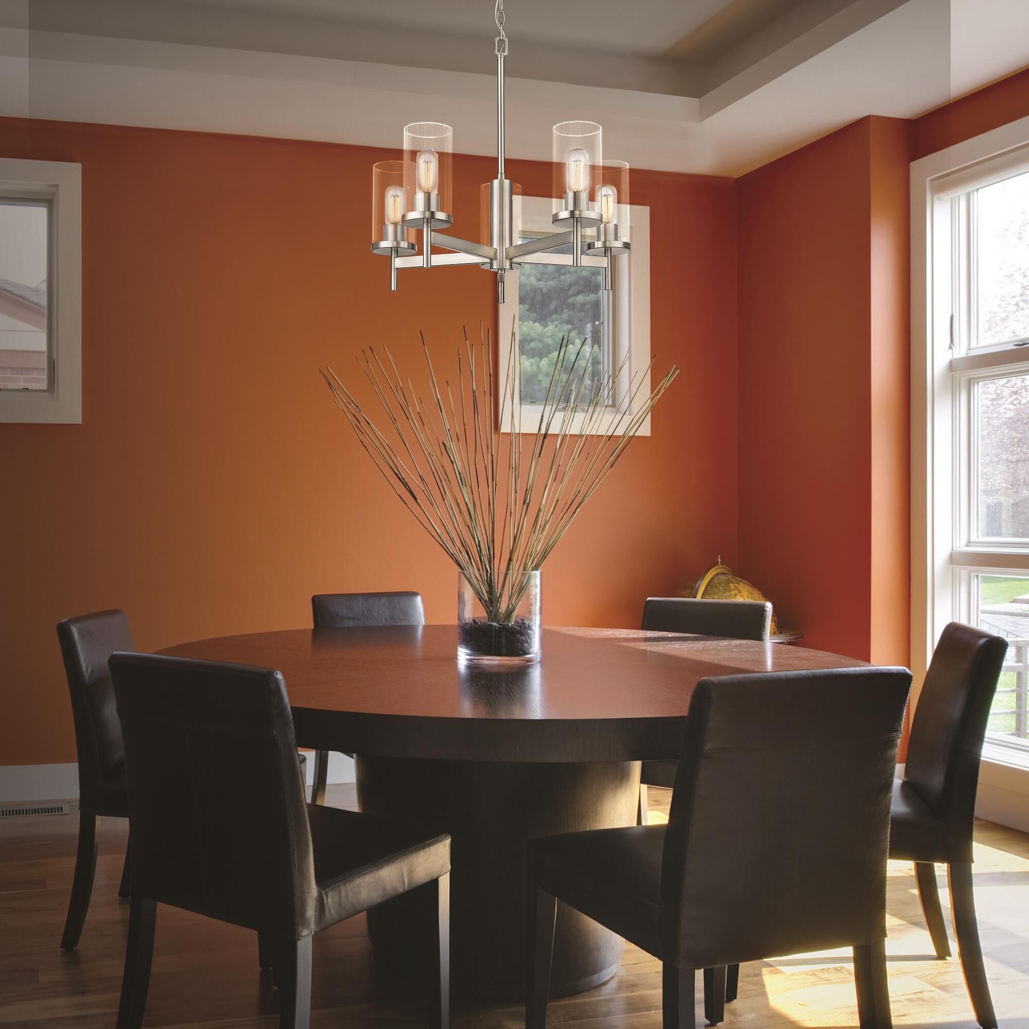 Winslett 23 Inch 5 Light Chandelier by Golden Lighting