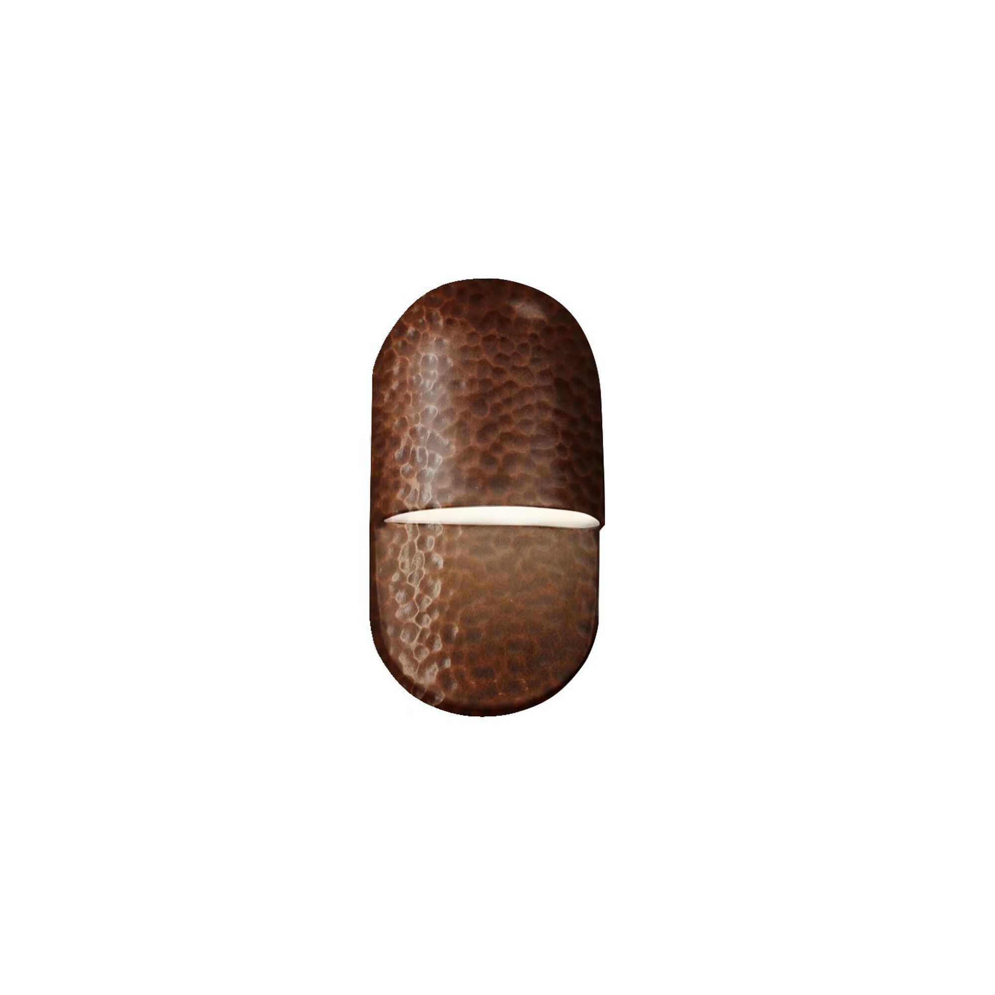 Shown in Hammered Copper finish and Hammered Copper shade