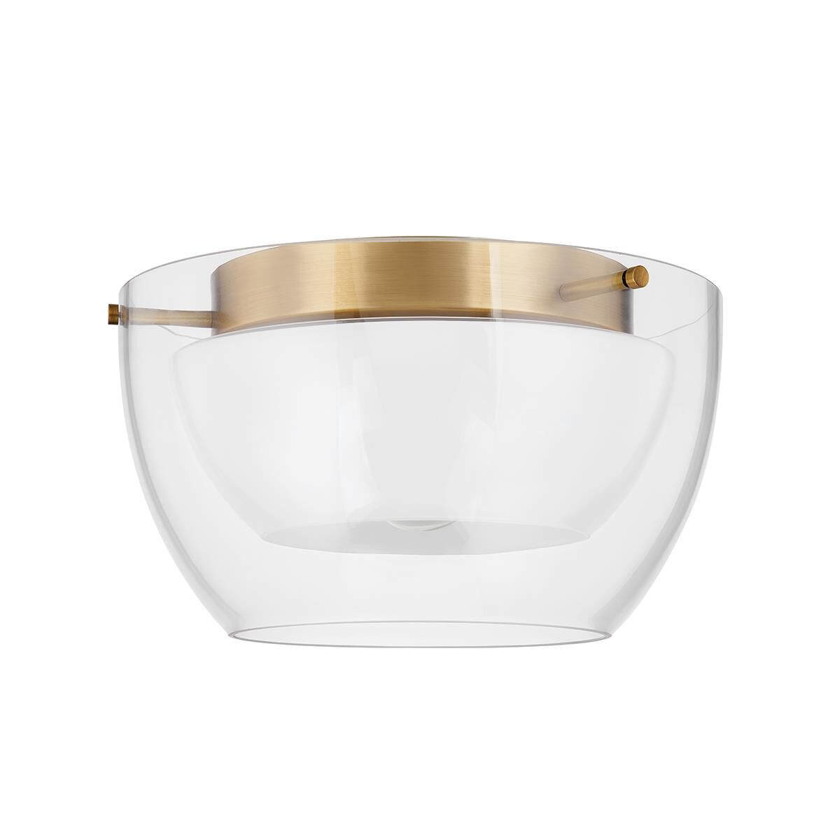 Dutton 14 Inch Flush Mount by Troy Lighting
