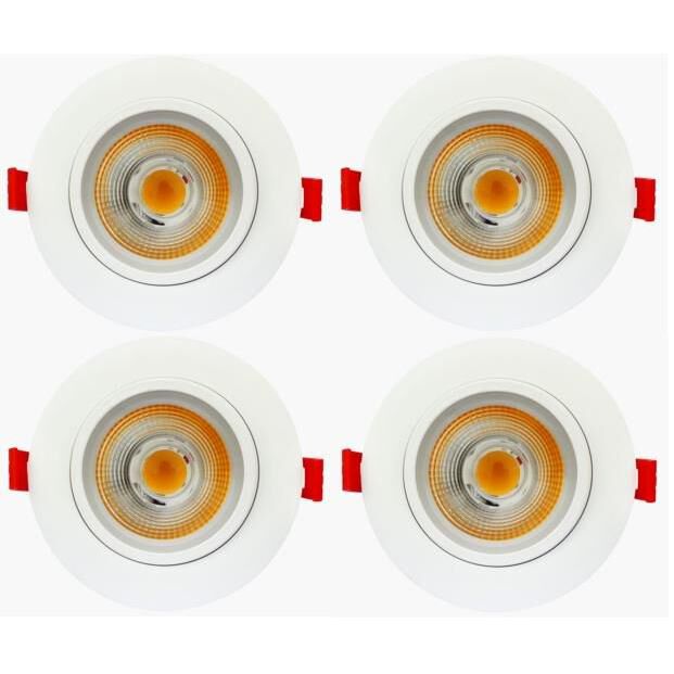 4 Inch LED Recessed Lighting Trim by Elegant Lighting