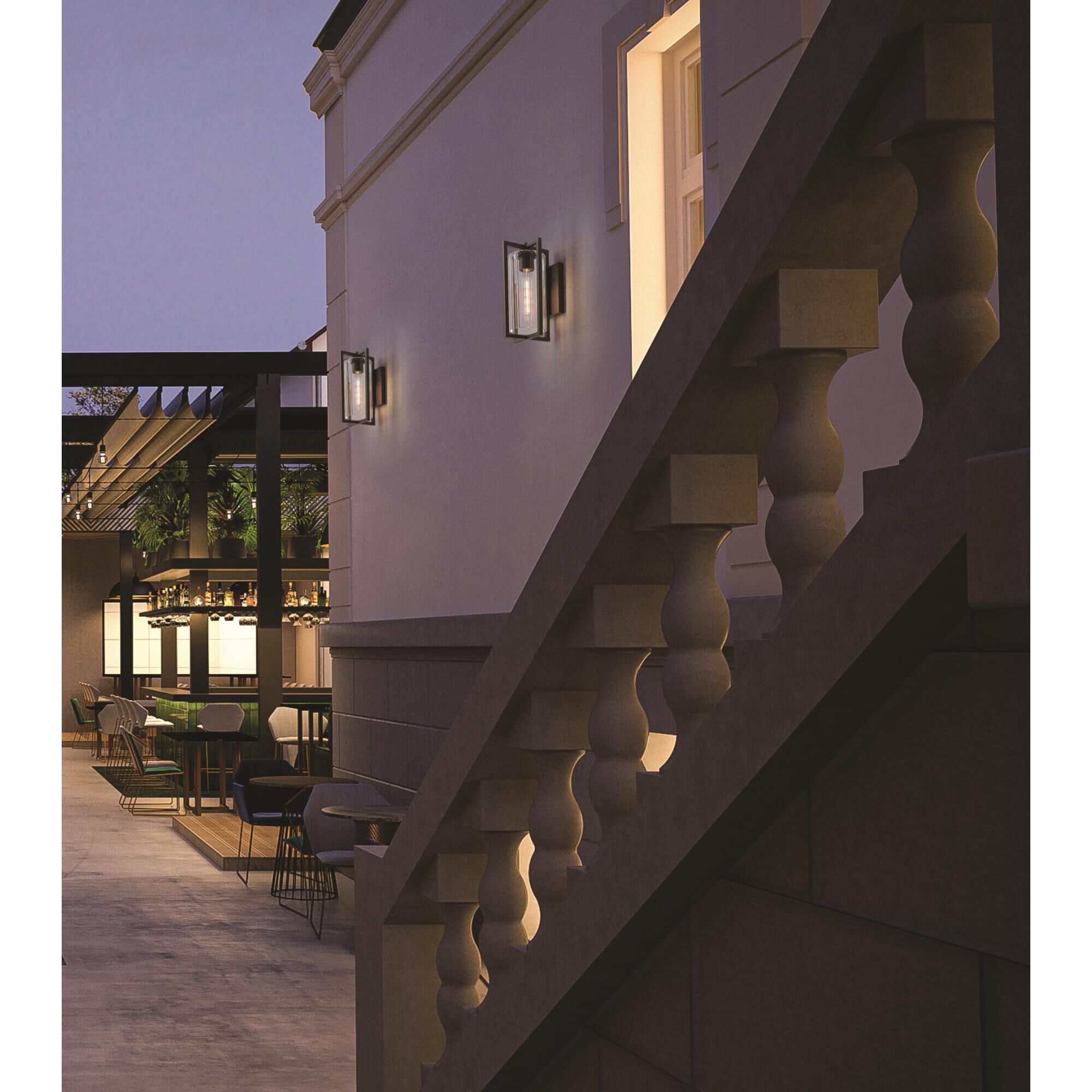 Aura 17 Inch Outdoor Wall Light by Z Lite