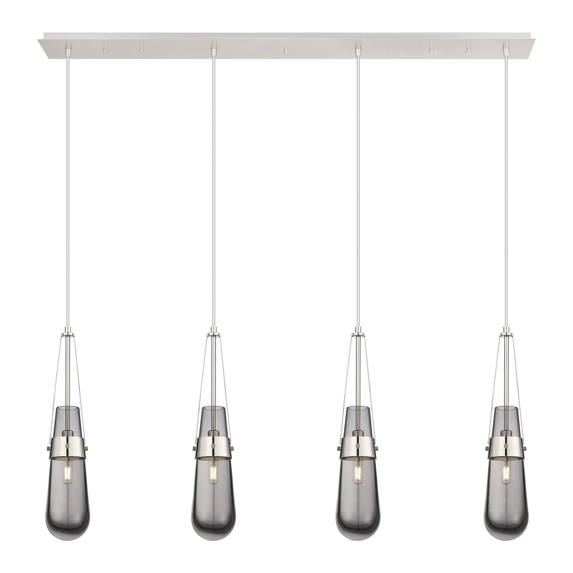 Bruno Marashlian Milan 48 Inch 4 Light Linear Suspension Light by Innovations Lighting