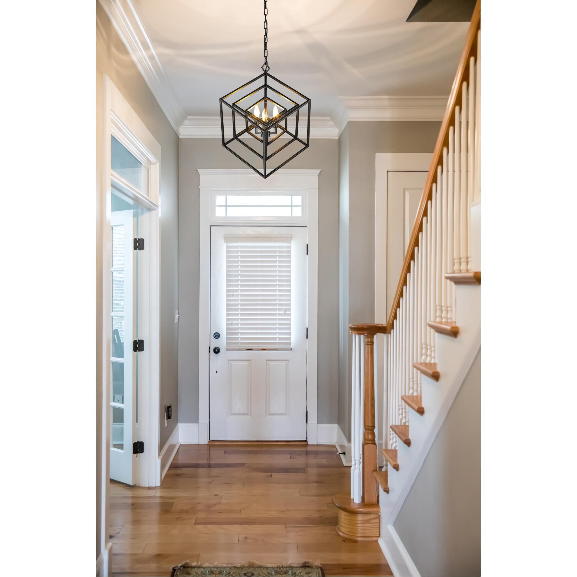 Euclid 23 Inch 3 Light Chandelier by Z-Lite