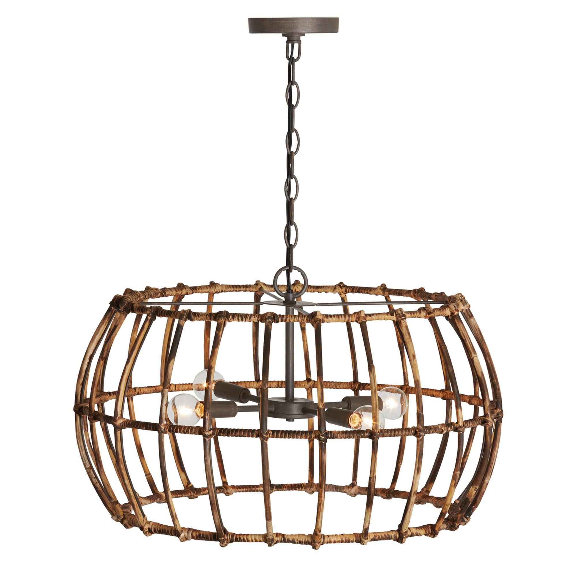 Shown in Blazed Rattan And Nordic Grey finish