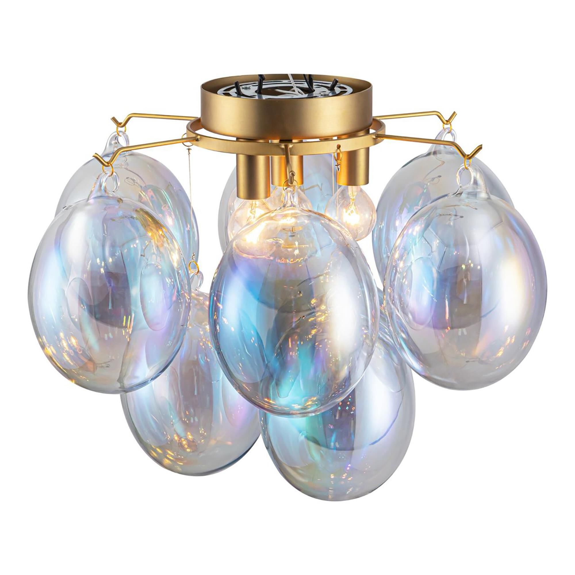 Globo 16 Inch Semi Flush Mount,