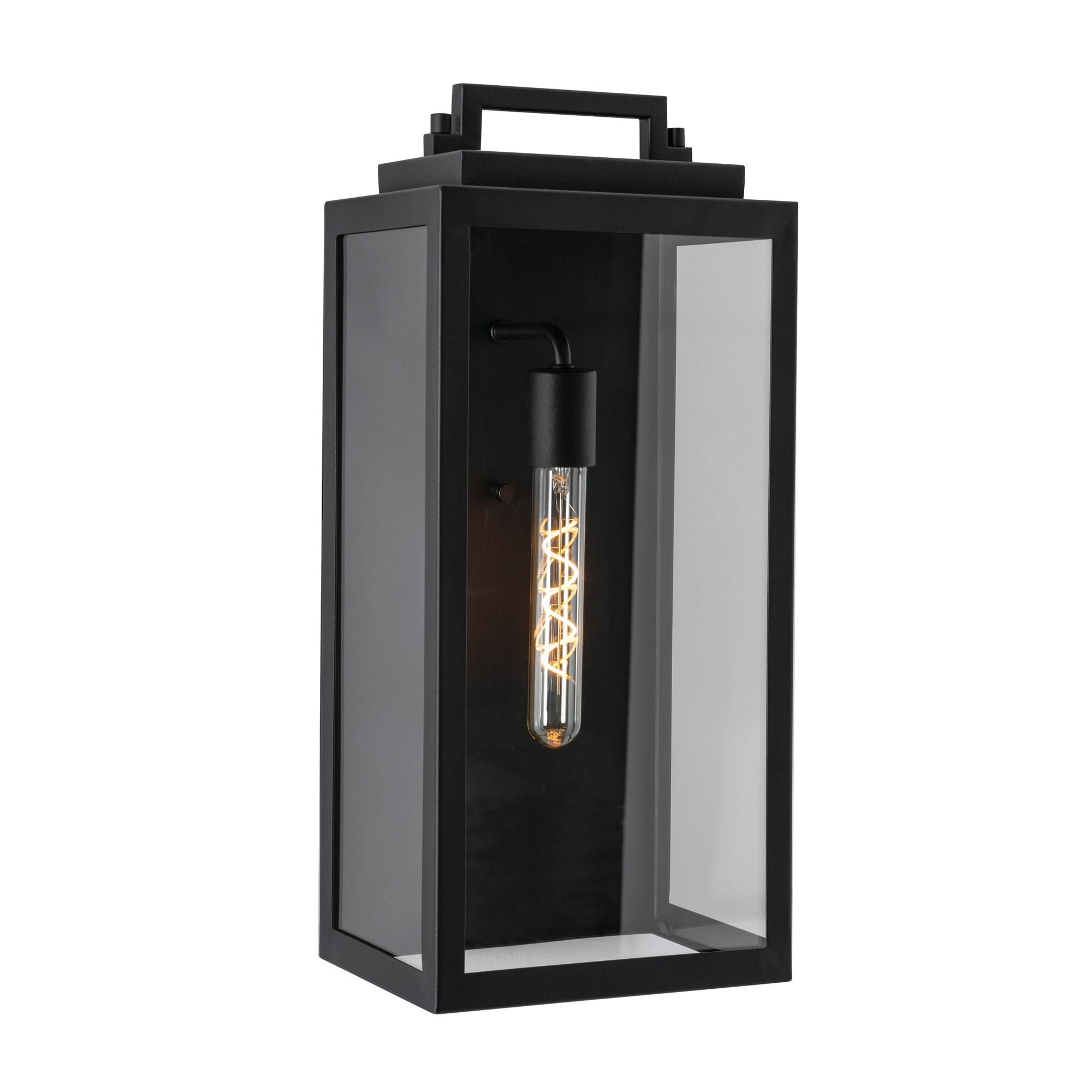 AFX Lighting Kansas 19 Inch Outdoor Wall Light Kansas - KANW0919MBBK - Industrial