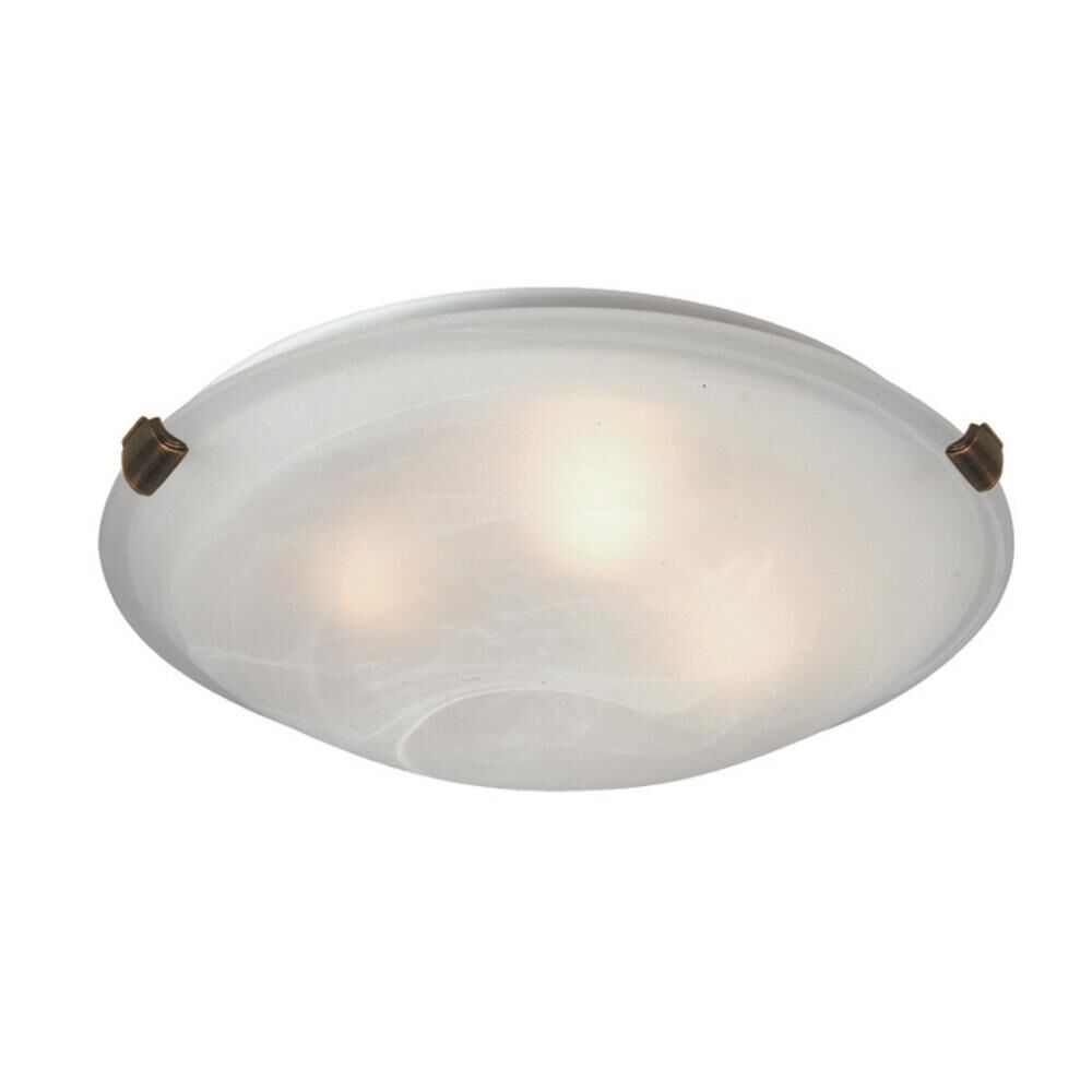 Clip Flush 20 Inch 4 Light Flush Mount by Artcraft