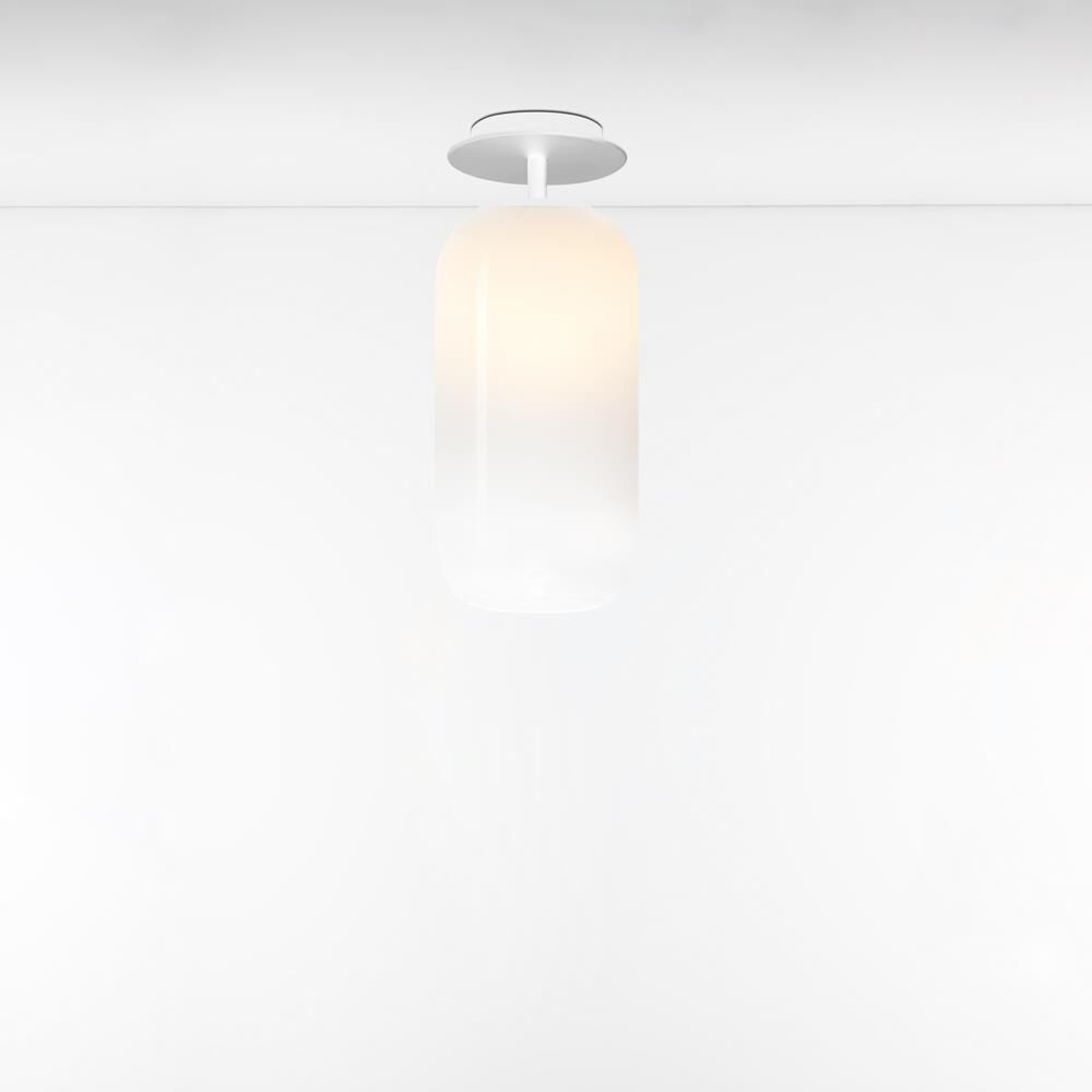 Artemide Bjarke Ingels Group Gople 8 Inch 1 Light Led Semi Flush Mount Gople - 1413228A - Modern Contemporary