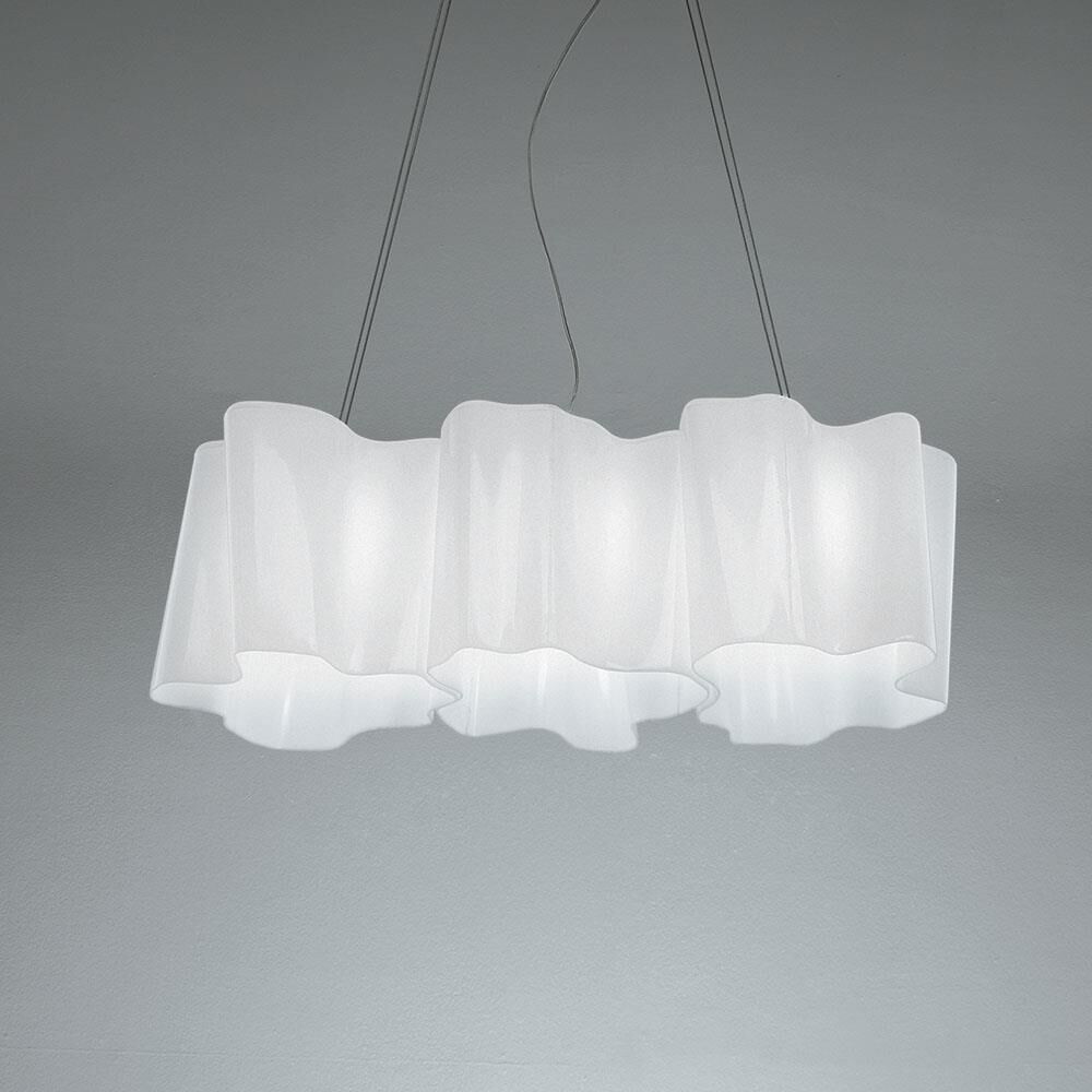 Artemide Michele De Lucchi, Gerhard Reichert Logico 25 Inch 3 Light Linear Suspension Light Logico - 0697028A - Modern Contemporary
