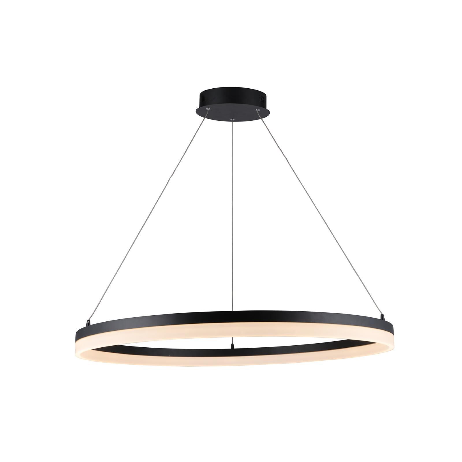 Avenue Lighting Circa 31 Inch LED Large Pendant Circa - HF5028-BK - Modern Contemporary