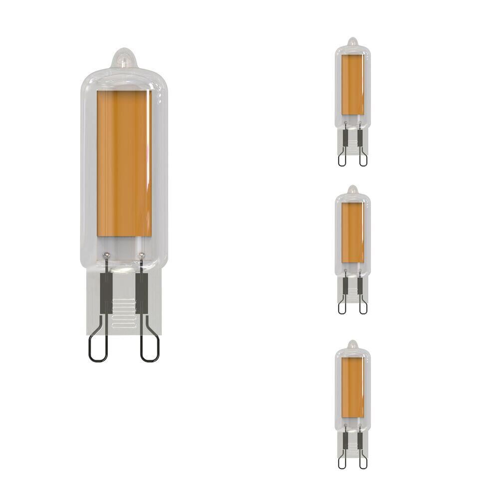 Photos - Light Bulb Bulbrite Dimmable 3.5 Watt 2700K G9 LED  - LED3G9/27K/W/D-4PK LE